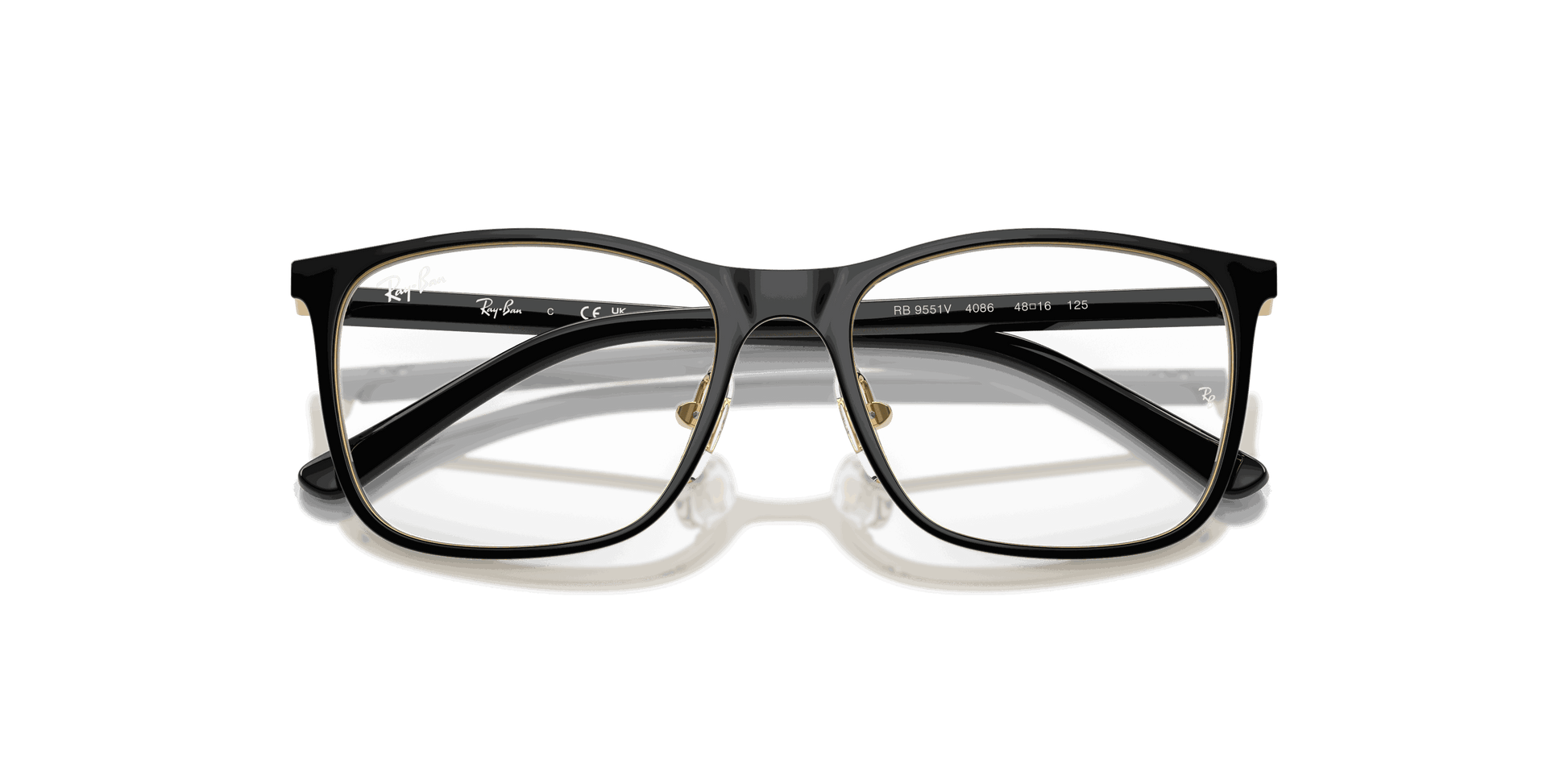 [Clear Lenses, Matte Black On Arista Frame]