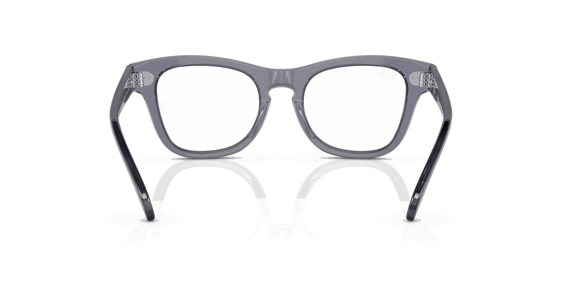 [Clear Lenses, Polished Transparent Blue Frame]