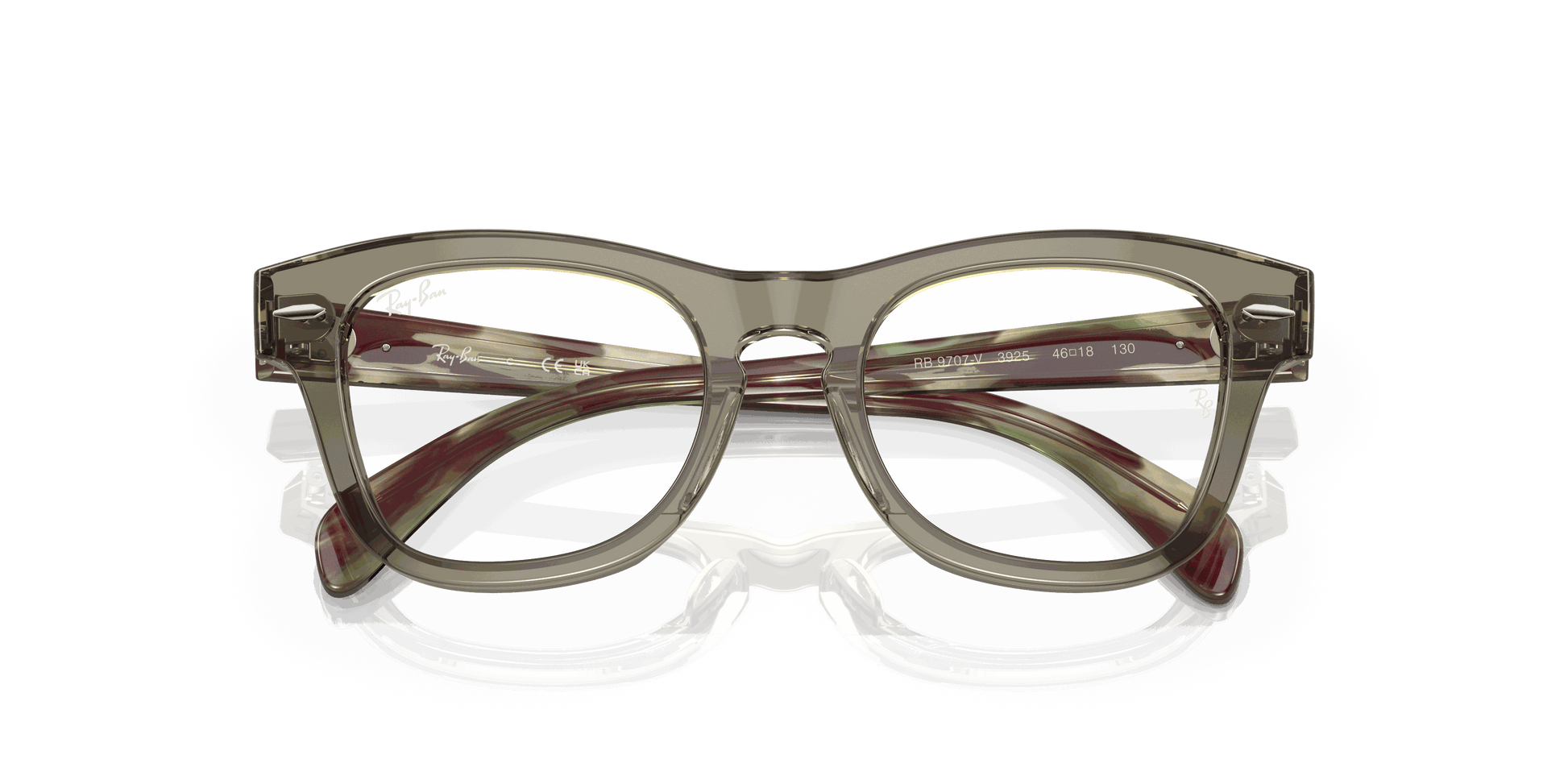 [Clear Lenses, Polished Transparent Green Frame]