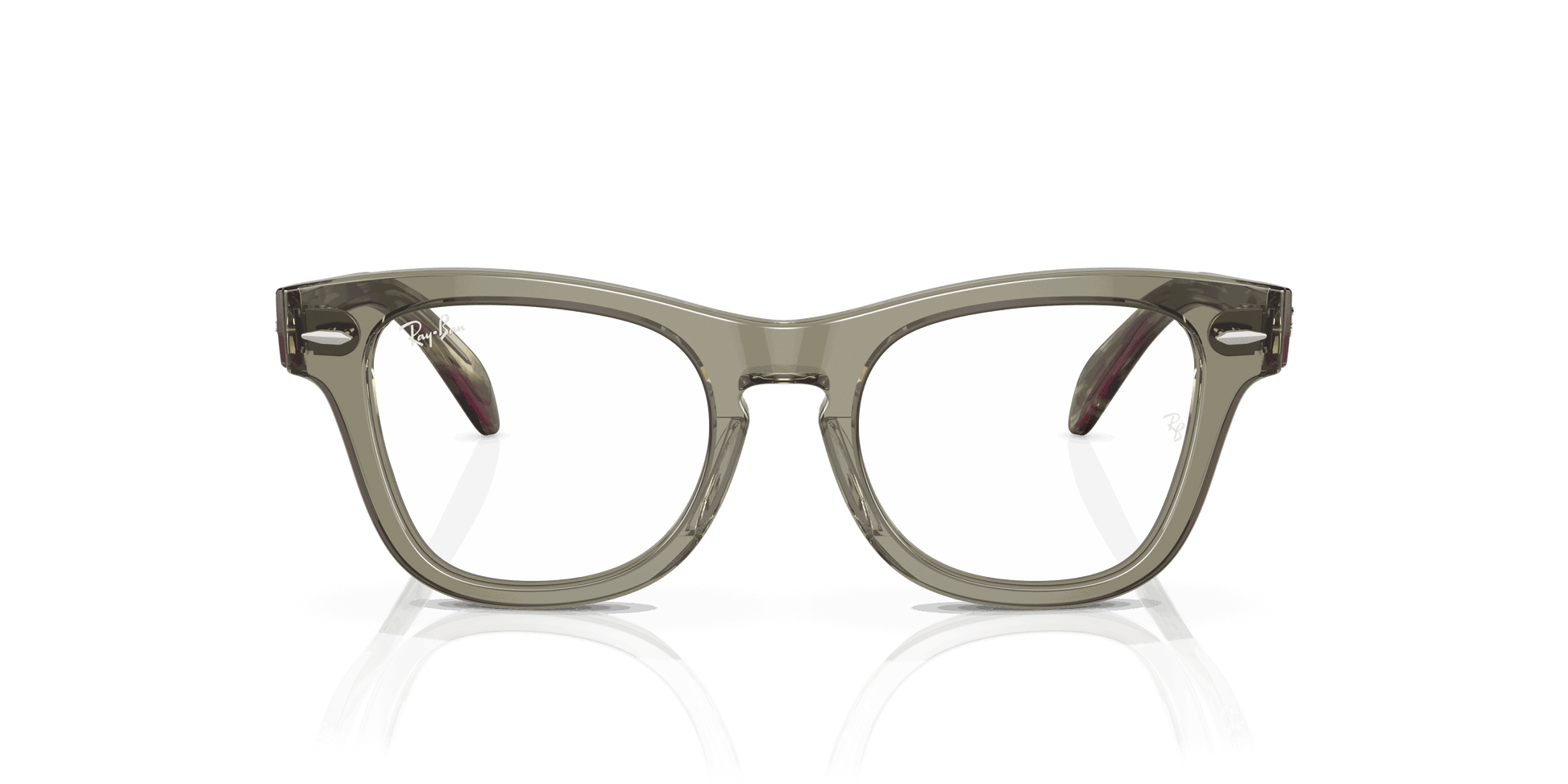 [Clear Lenses, Polished Transparent Green Frame]