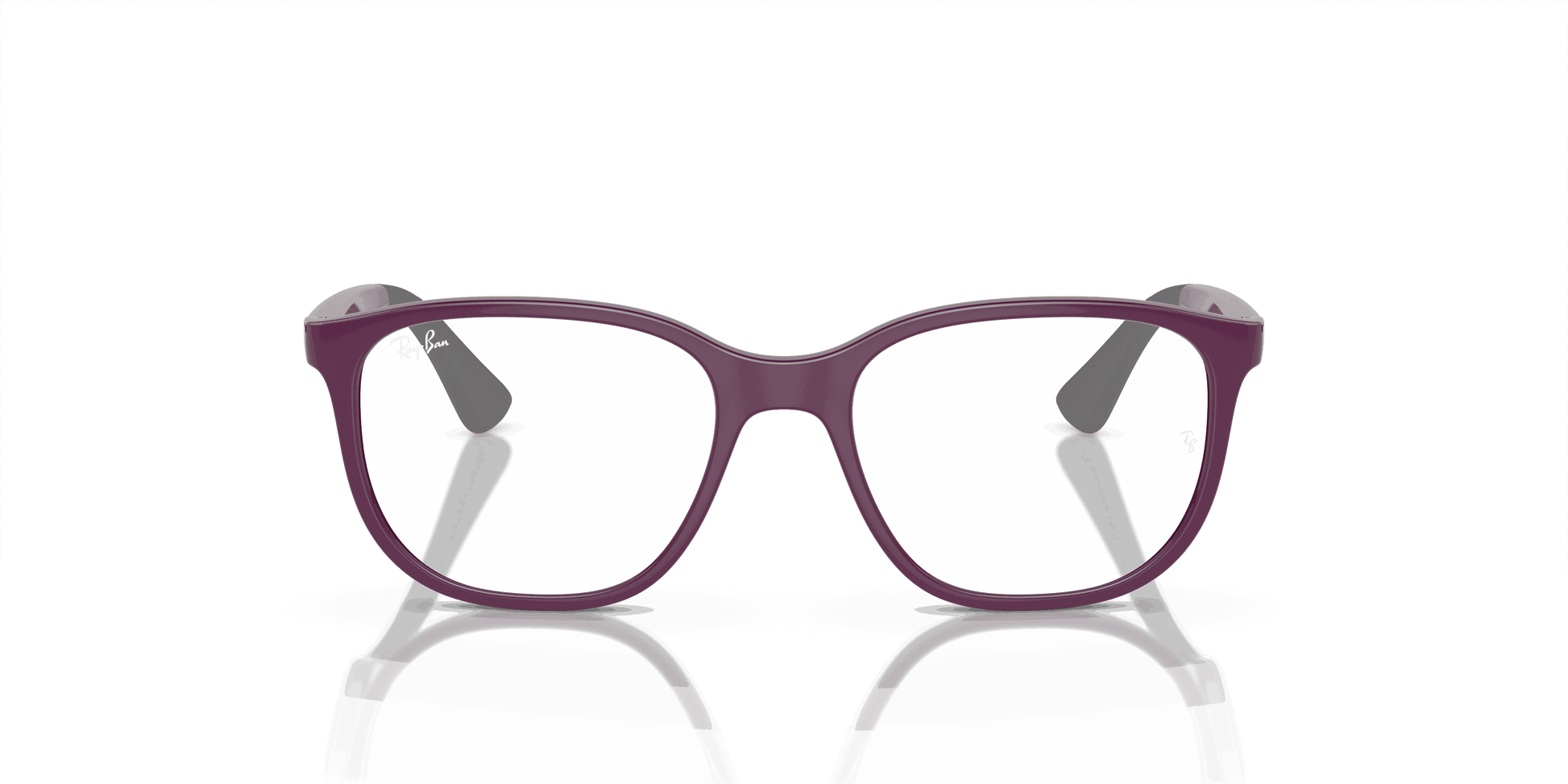 [Demo Lens Lenses, Polished Violet On Grey Frame]