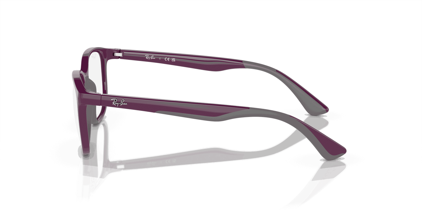 [Demo Lens Lenses, Polished Violet On Grey Frame]