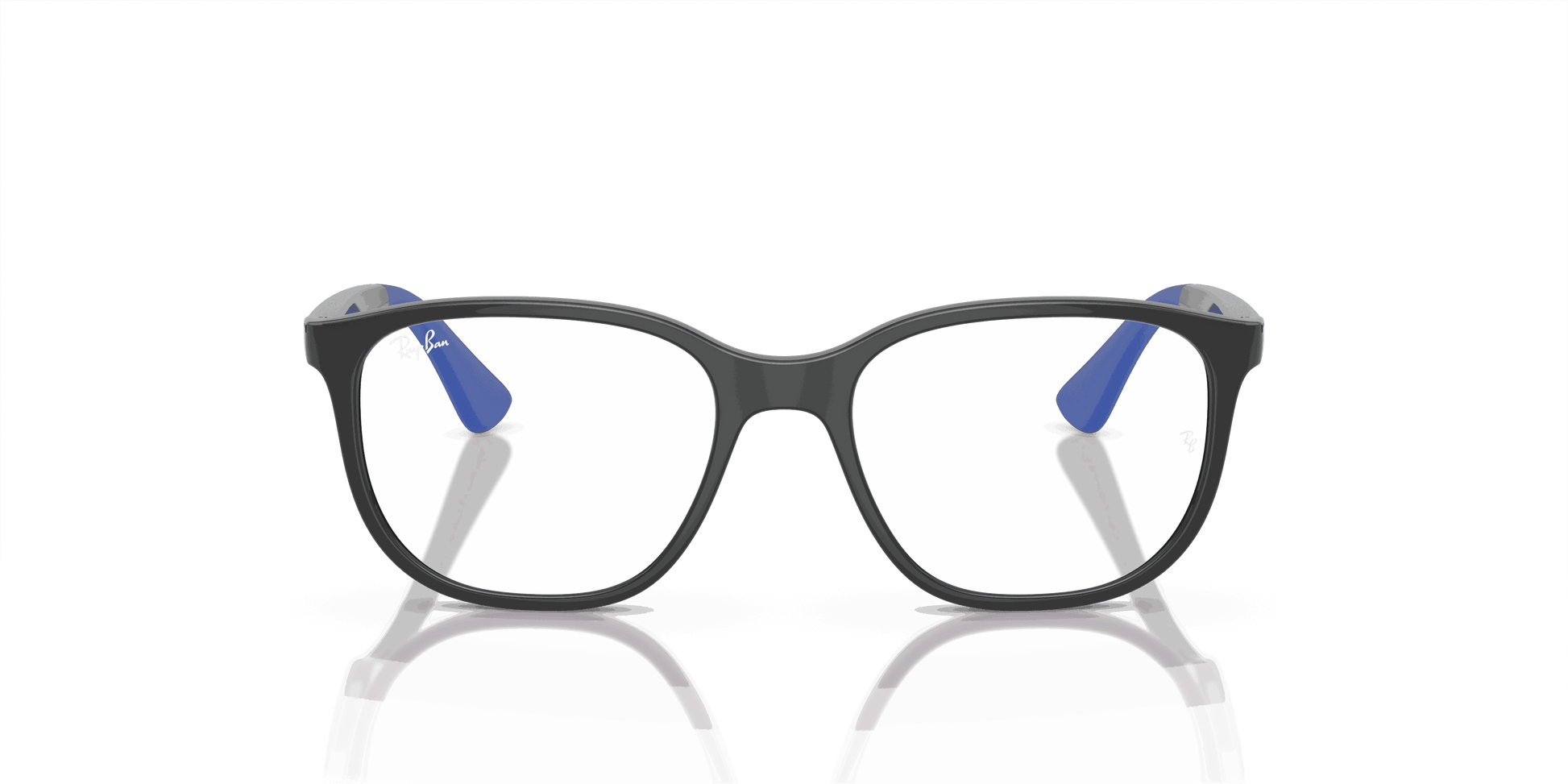 [Clear Lenses, Polished Grey On Blue Frame]