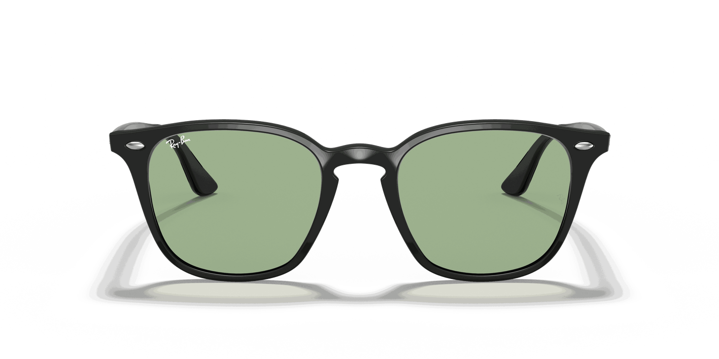 [Light Green Classic Lenses, Polished Black Frame]