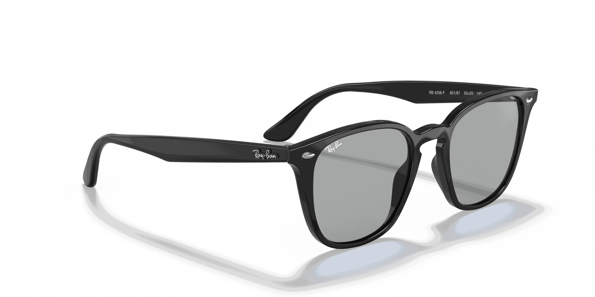 [Dark Grey Classic Lenses, Polished Black Frame]