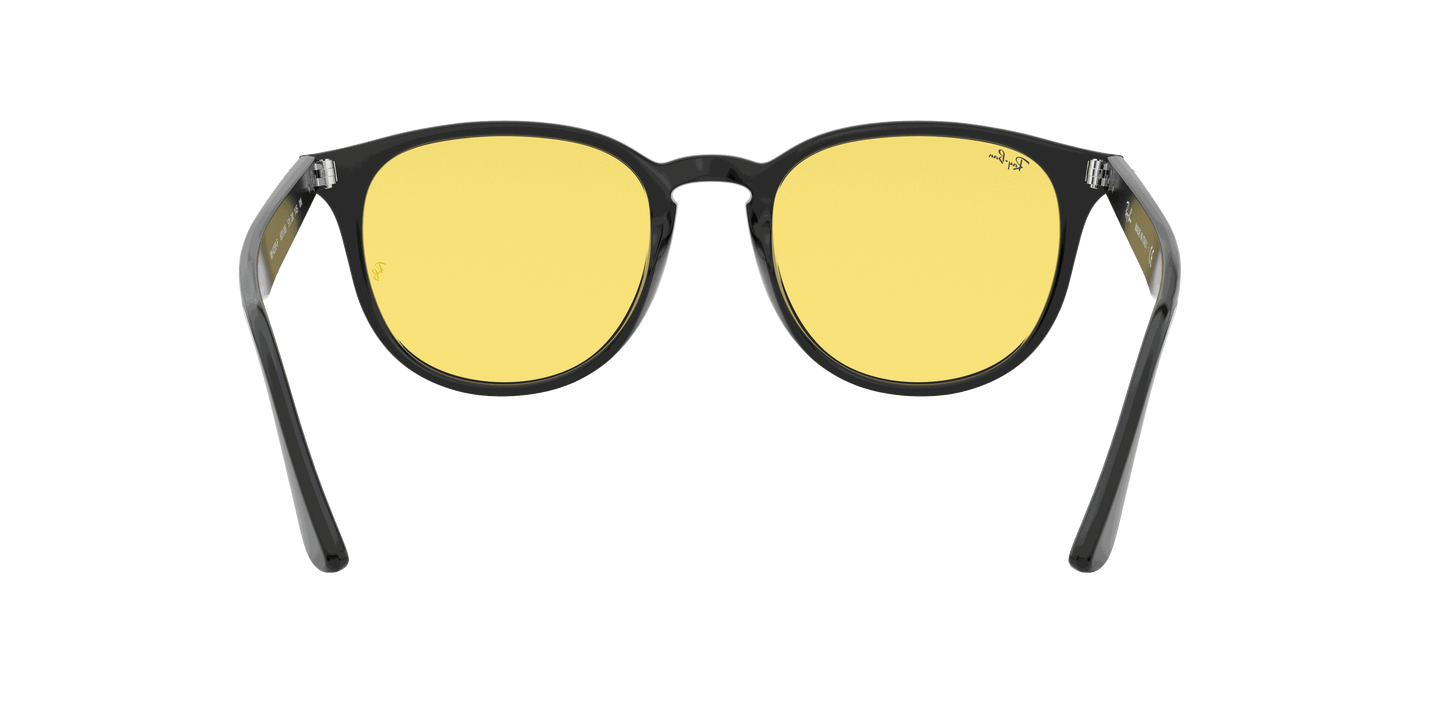 [Yellow Classic Lenses, Polished Black Frame]