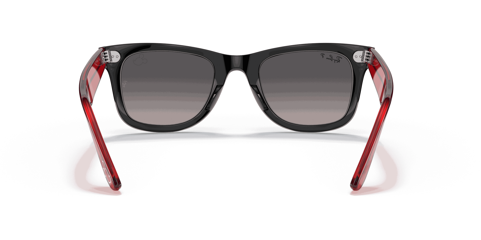 [Grey Lenses, Polished Black Frame]