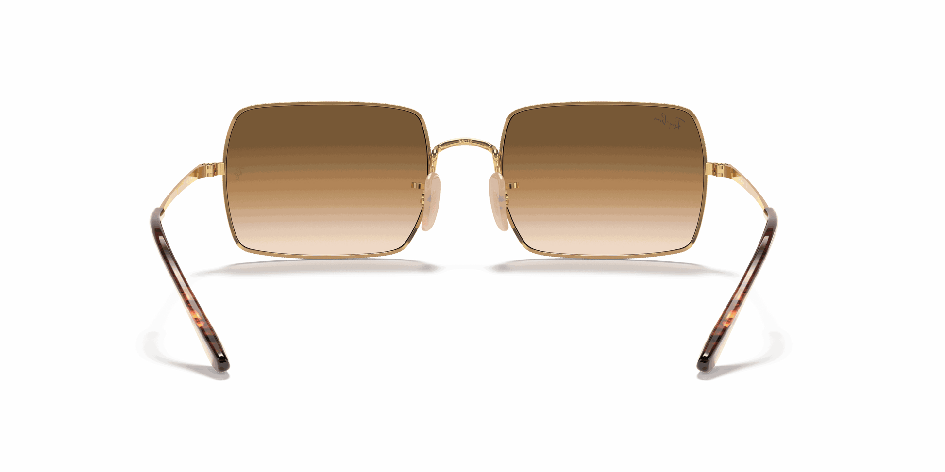 [Light Brown Gradient Lenses, Polished Arista Gold Frame]