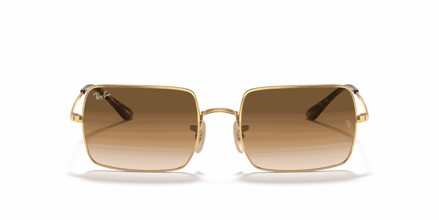 [Light Brown Gradient Lenses, Polished Arista Gold Frame]