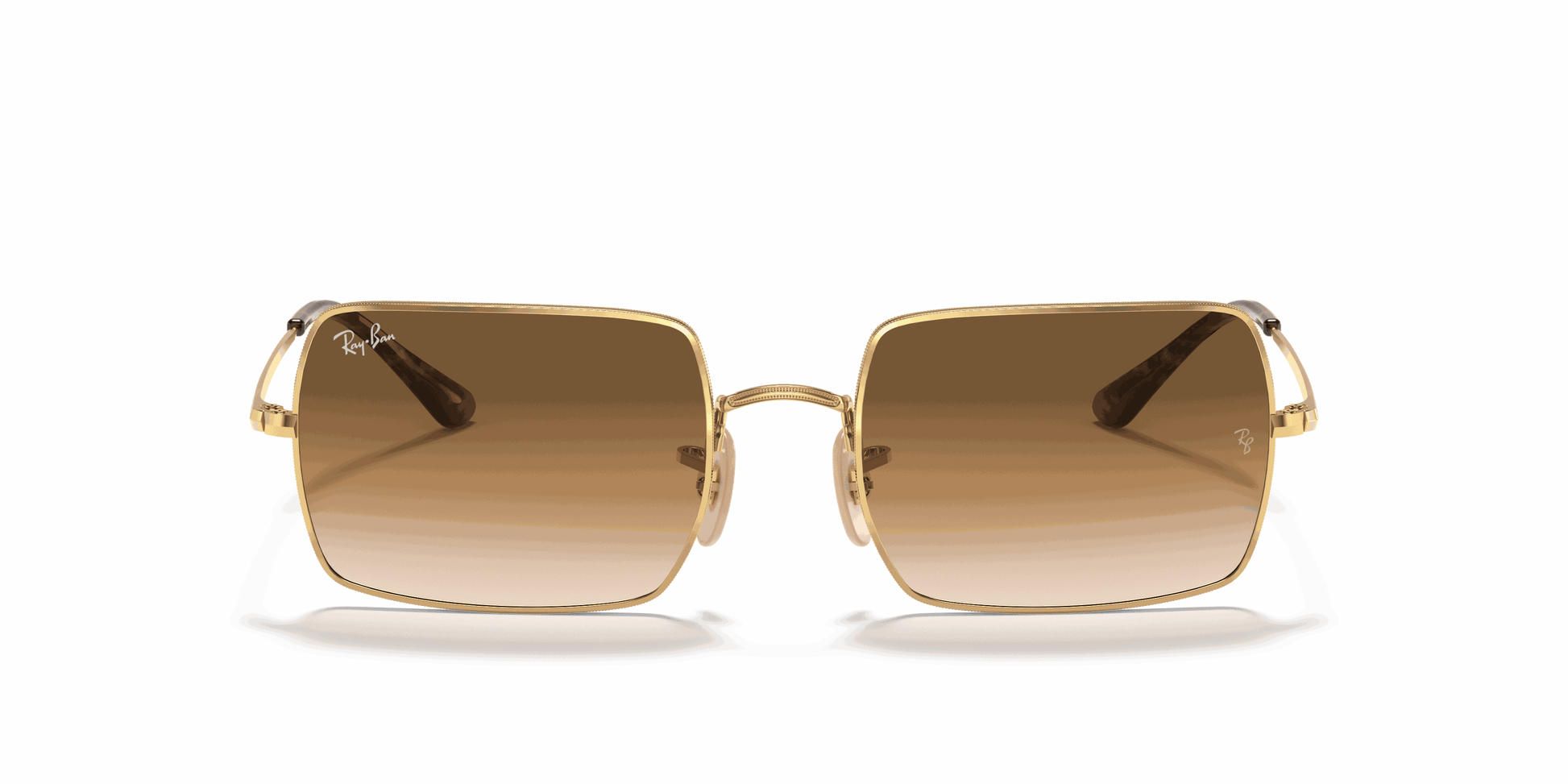 [Light Brown Gradient Lenses, Polished Arista Gold Frame]