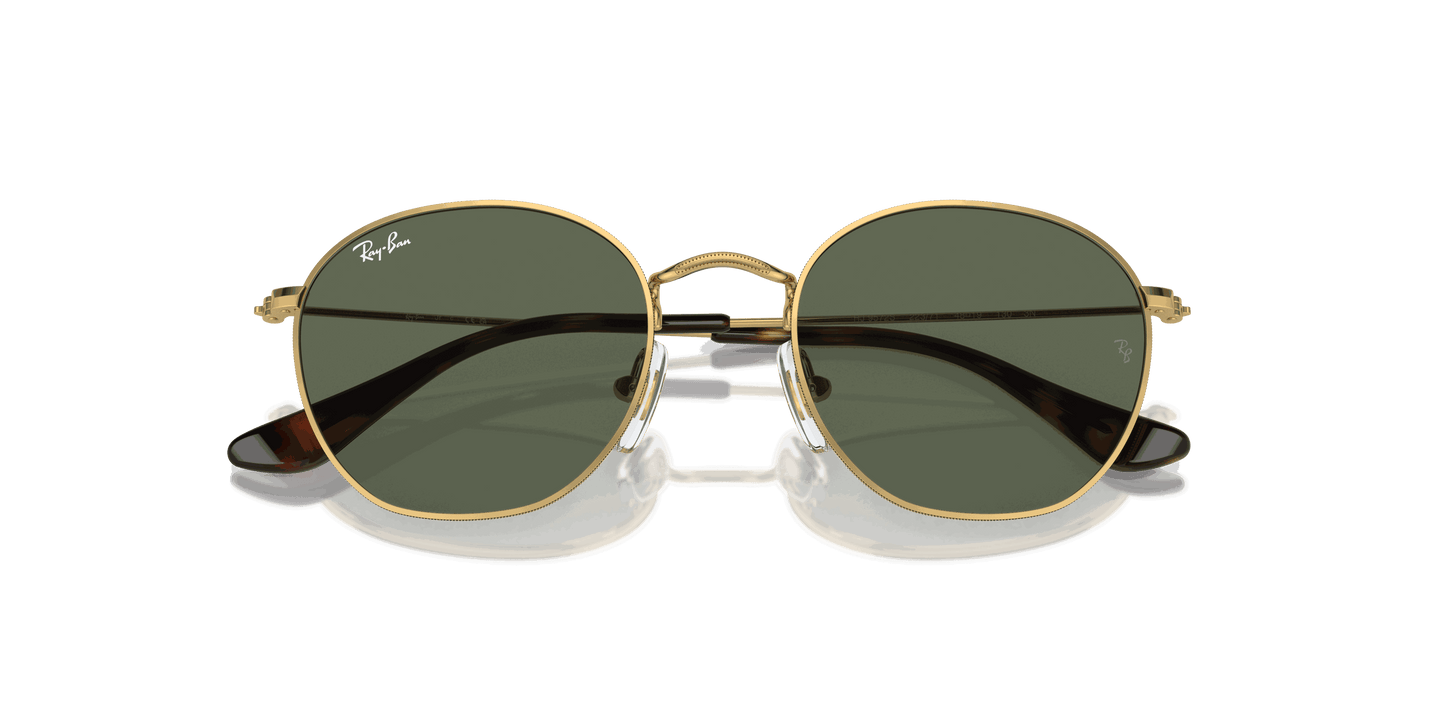 [Dark Green Lenses, Polished Arista Gold Frame]