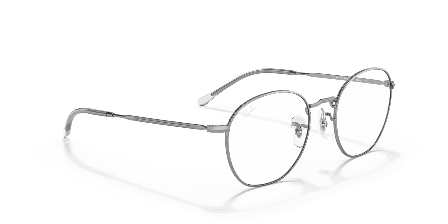 [Clear Lenses, Polished Gunmetal Frame]