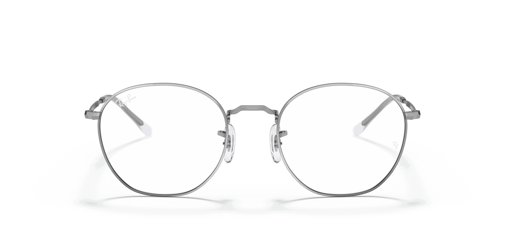 [Clear Lenses, Polished Gunmetal Frame]