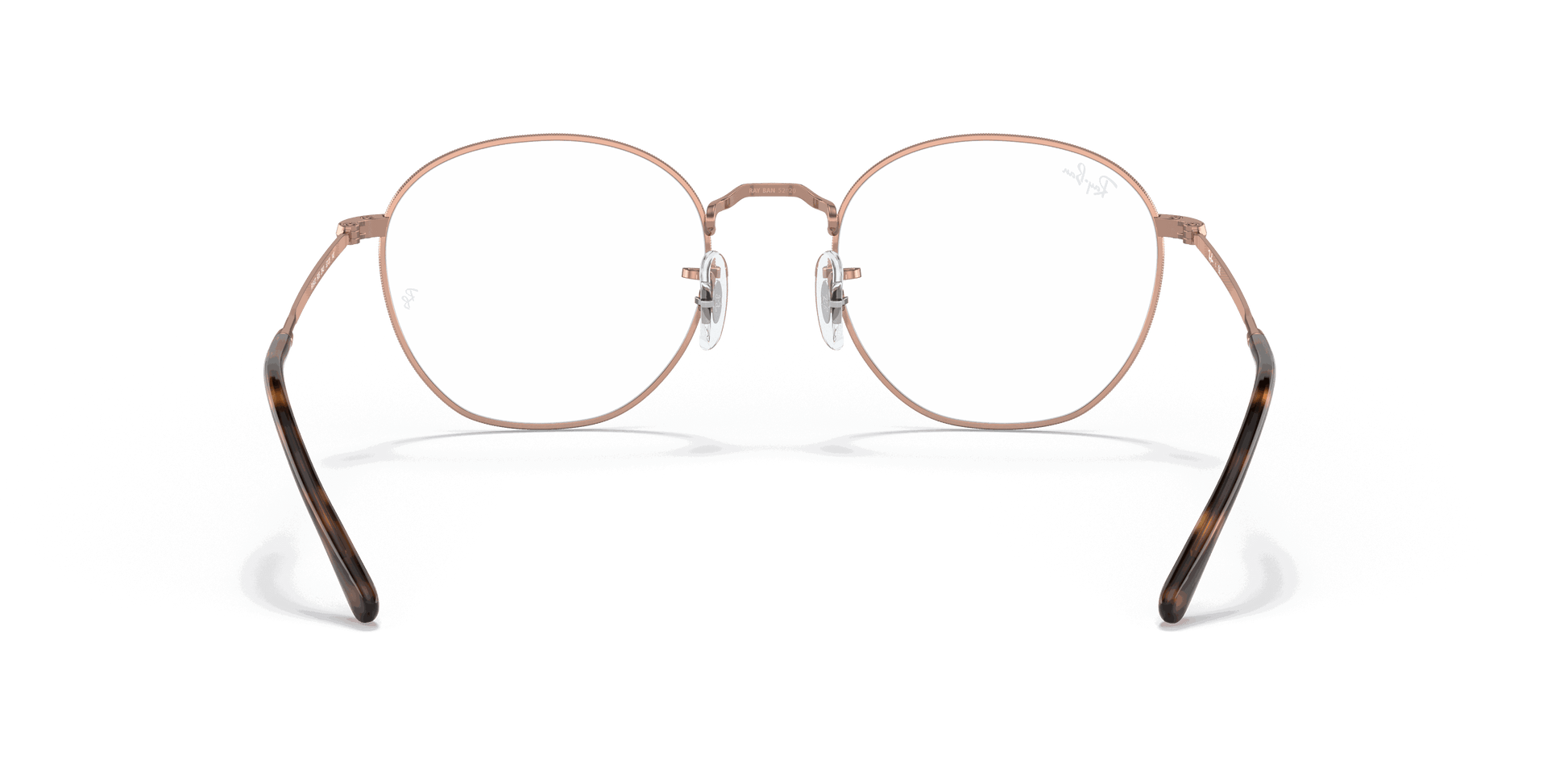 [Clear Lenses, Polished Copper Frame]