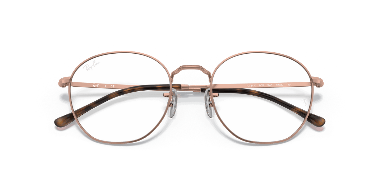 [Clear Lenses, Polished Copper Frame]