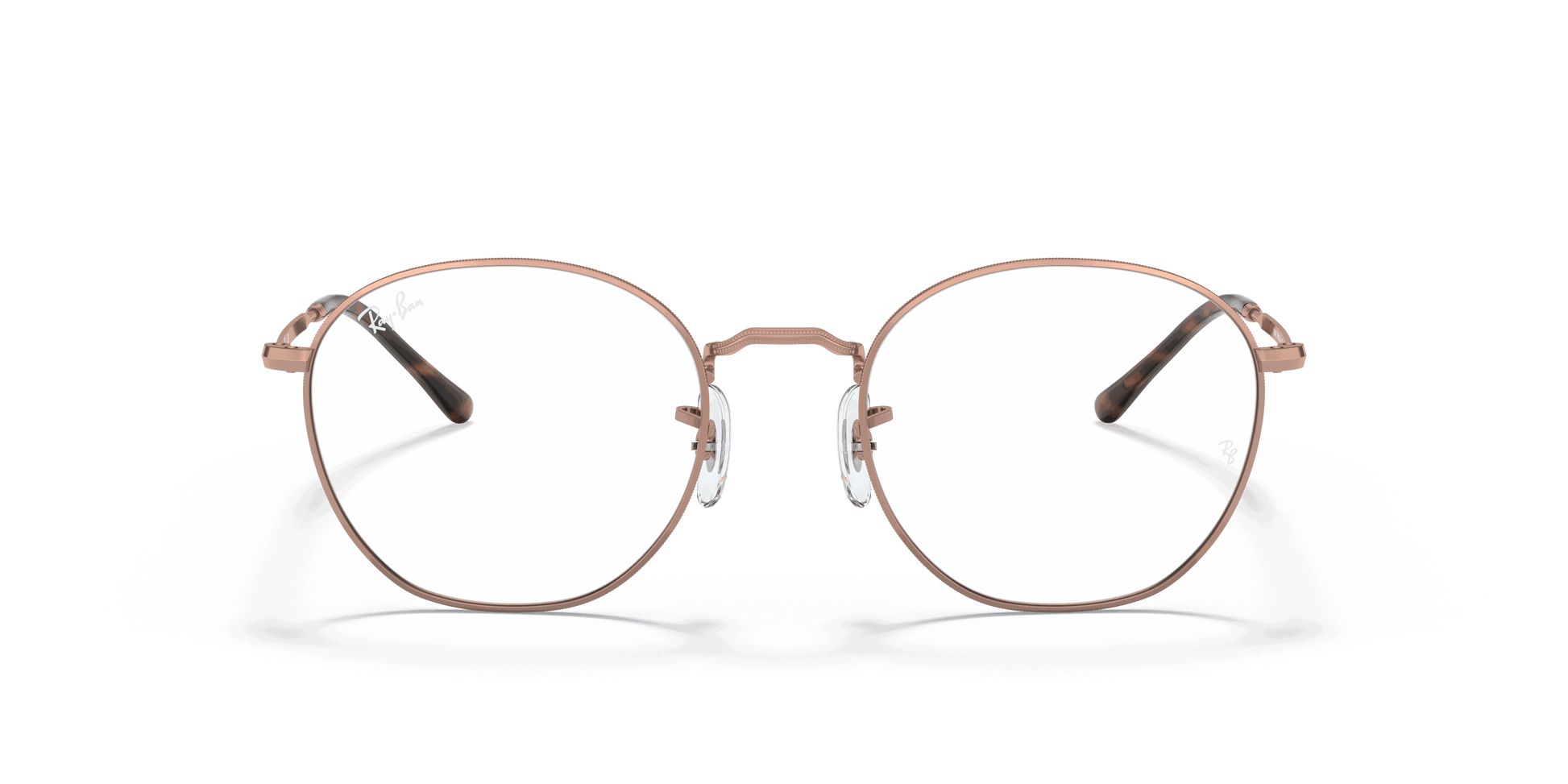 [Clear Lenses, Polished Copper Frame]