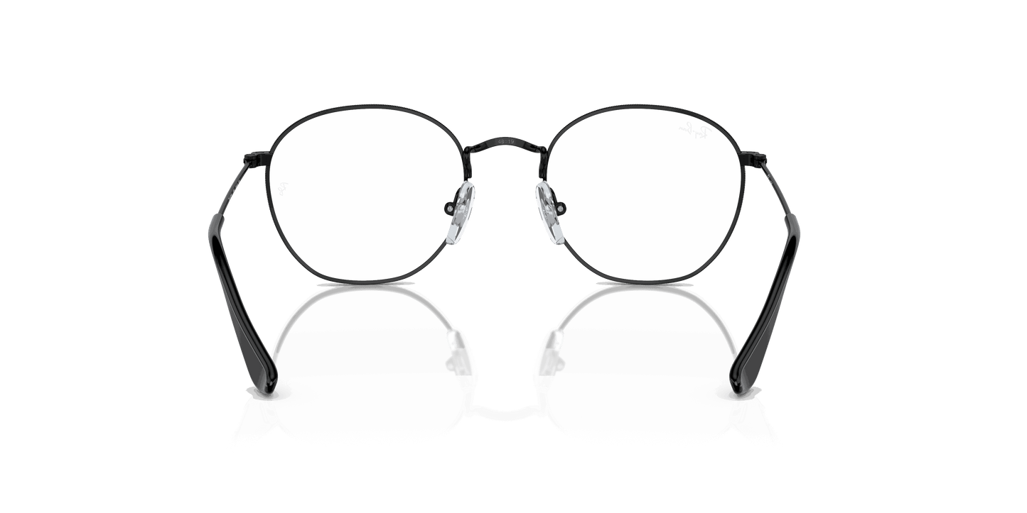 [Clear Lenses, Polished Black Frame]