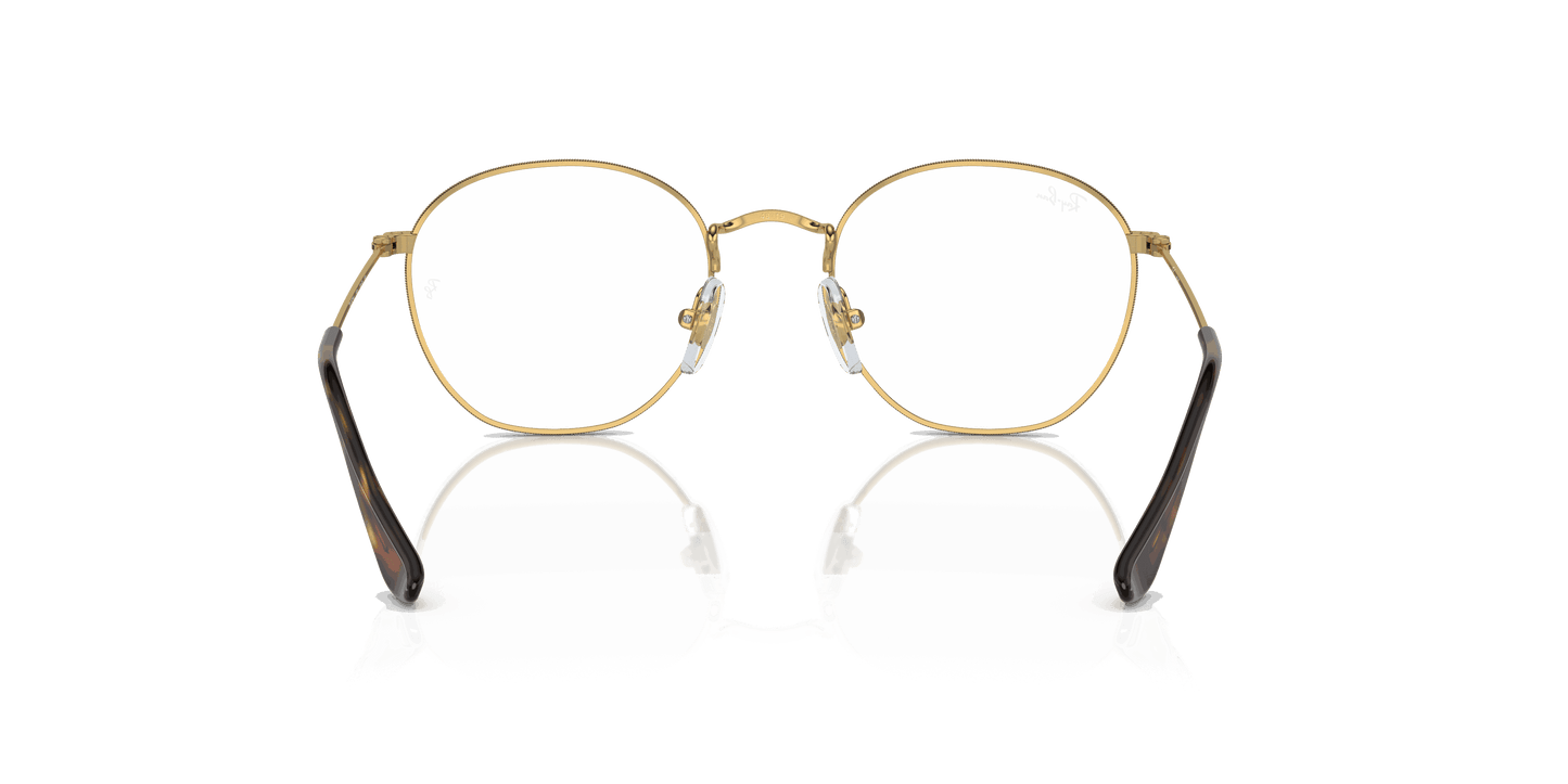 [Clear Lenses, Polished Arista Gold Frame]