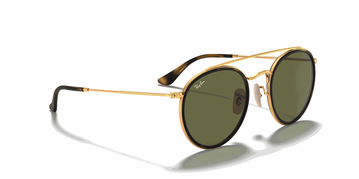 [G-15 Green Lenses, Polished Arista Gold Frame]