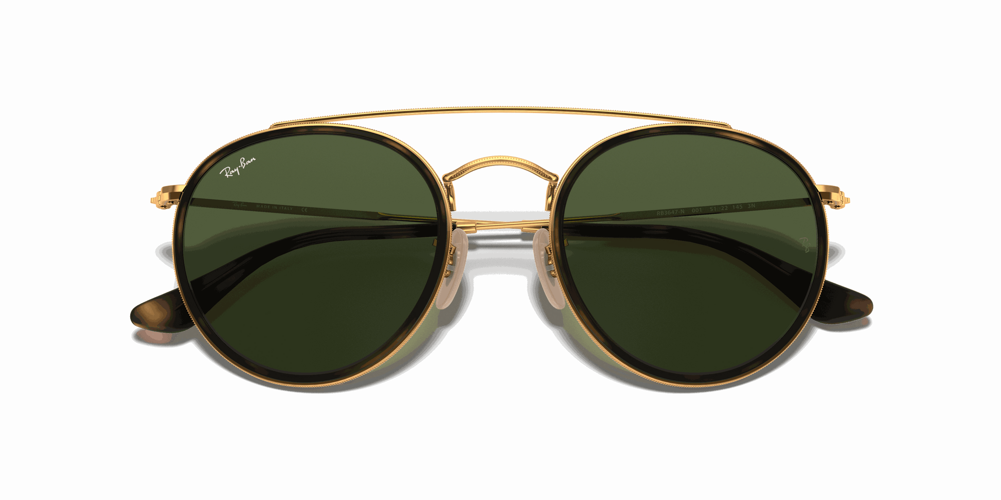 [G-15 Green Lenses, Polished Arista Gold Frame]