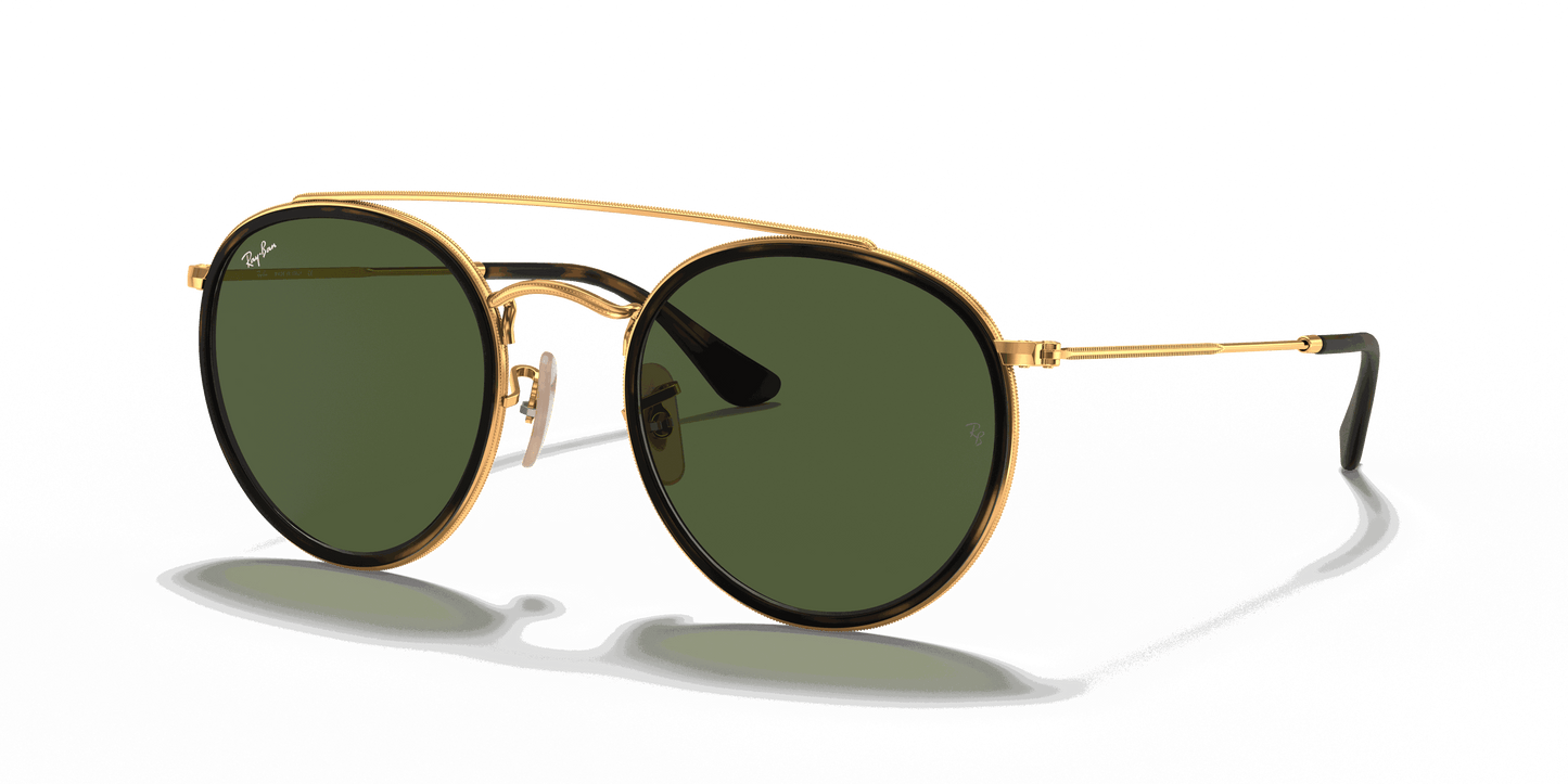 [G-15 Green Lenses, Polished Arista Gold Frame]