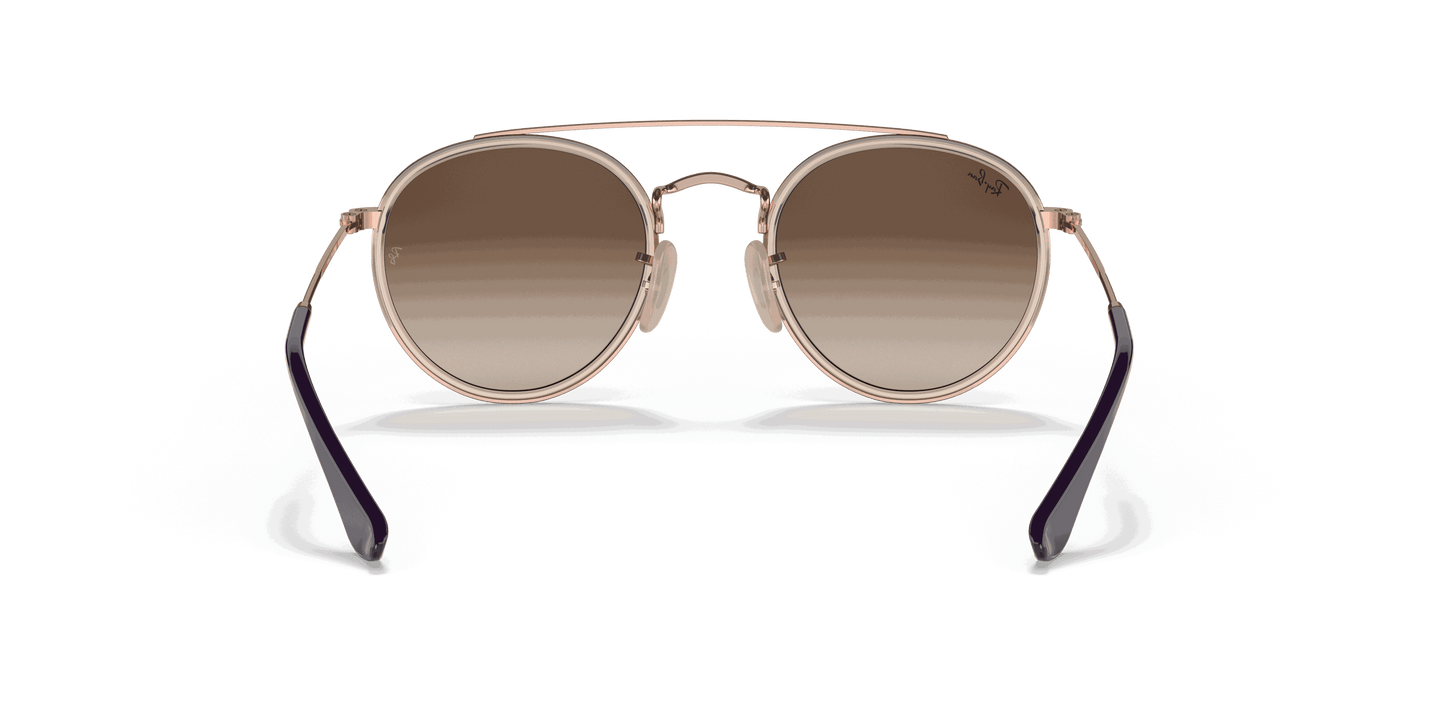 [Gradient Brown Lenses, Polished Light Brown Frame]