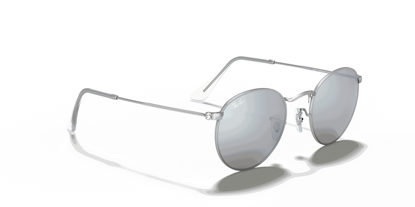[Silver Flash Lenses, Matte Silver Frame]