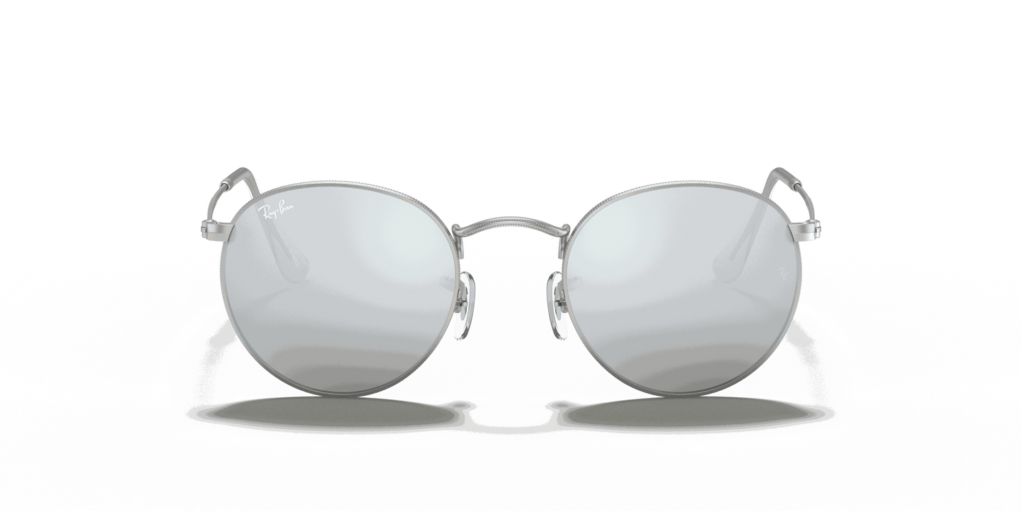 [Silver Flash Lenses, Matte Silver Frame]