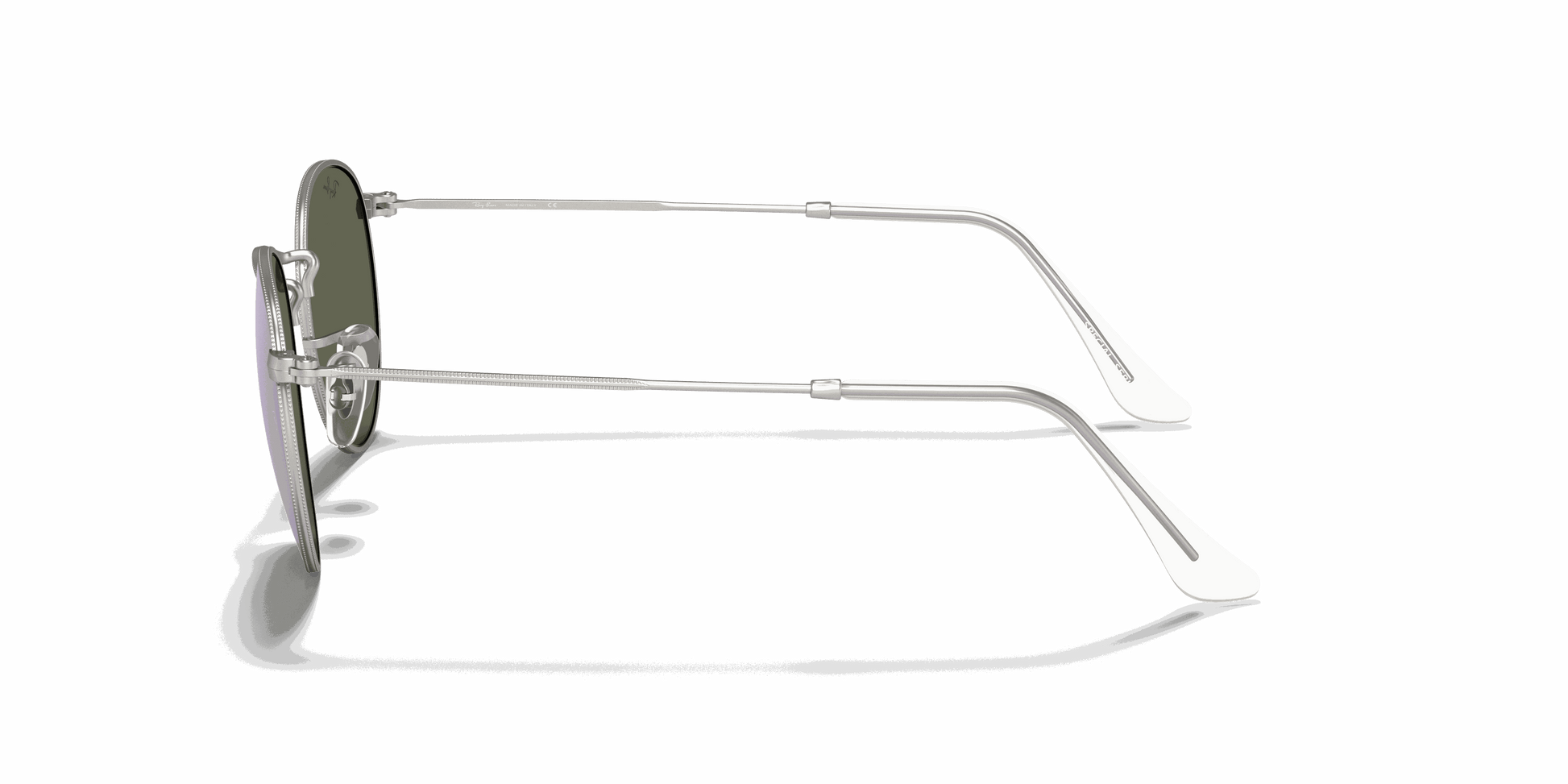 [Silver Flash Lenses, Matte Silver Frame]