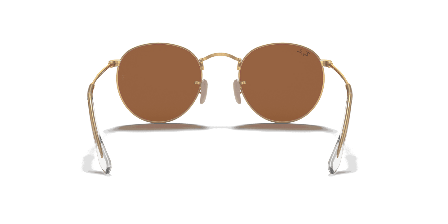 [Brown Lenses, Matte Gold Frame]