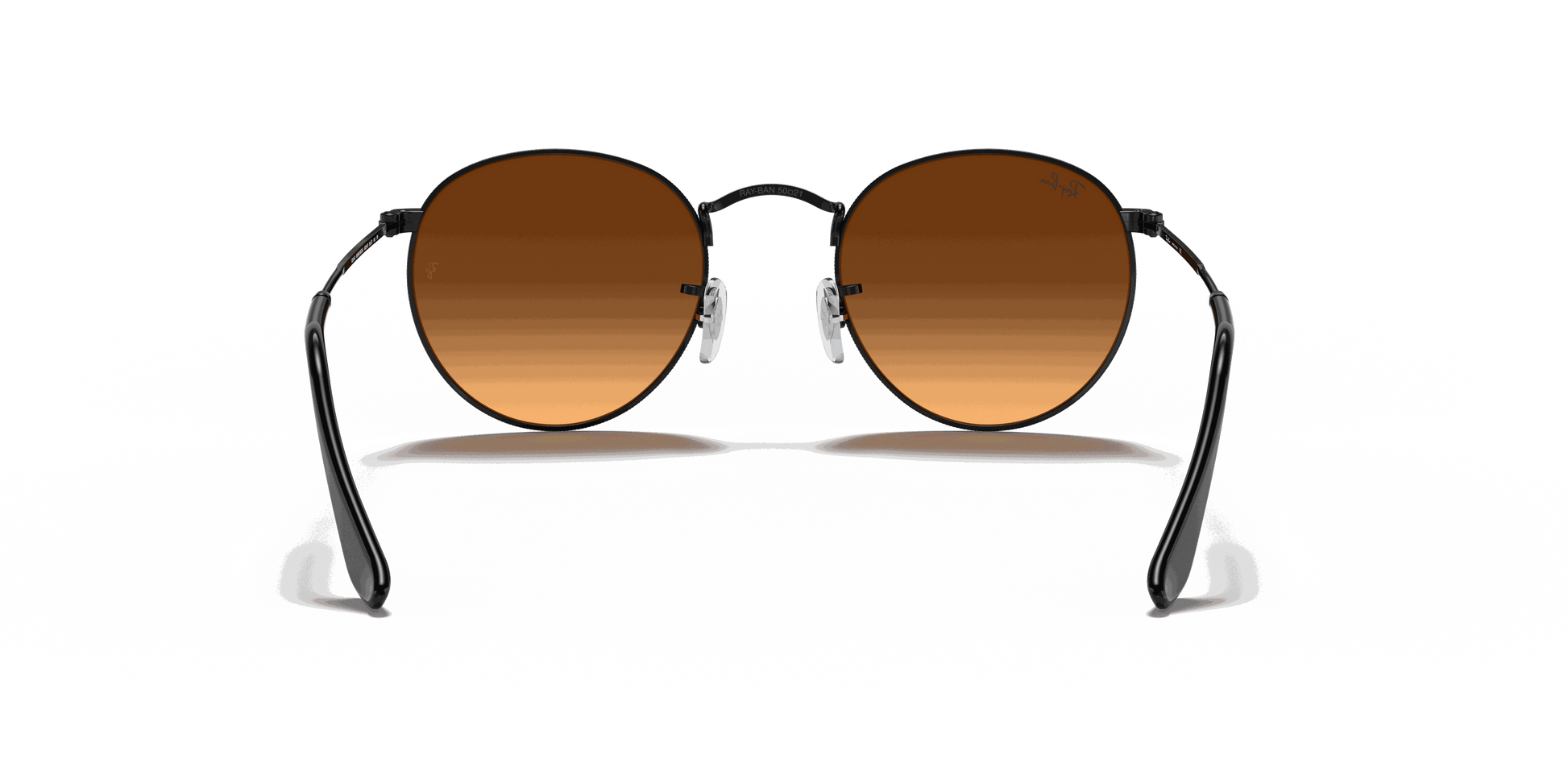 [Blue Lenses, Polished Black Frame]