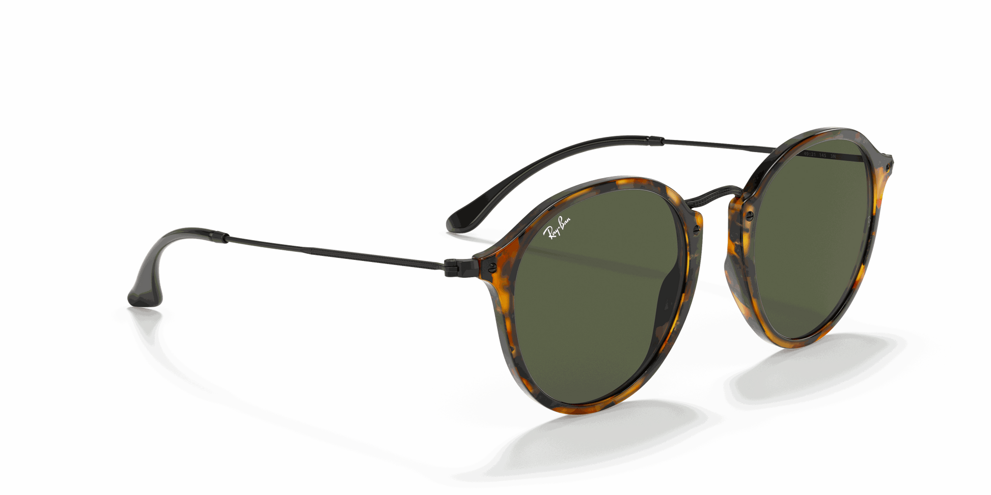 [G-15 Green Lenses, Polished Black Havana Frame]