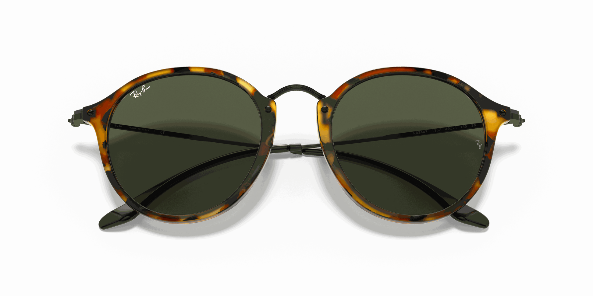 [G-15 Green Lenses, Polished Black Havana Frame]