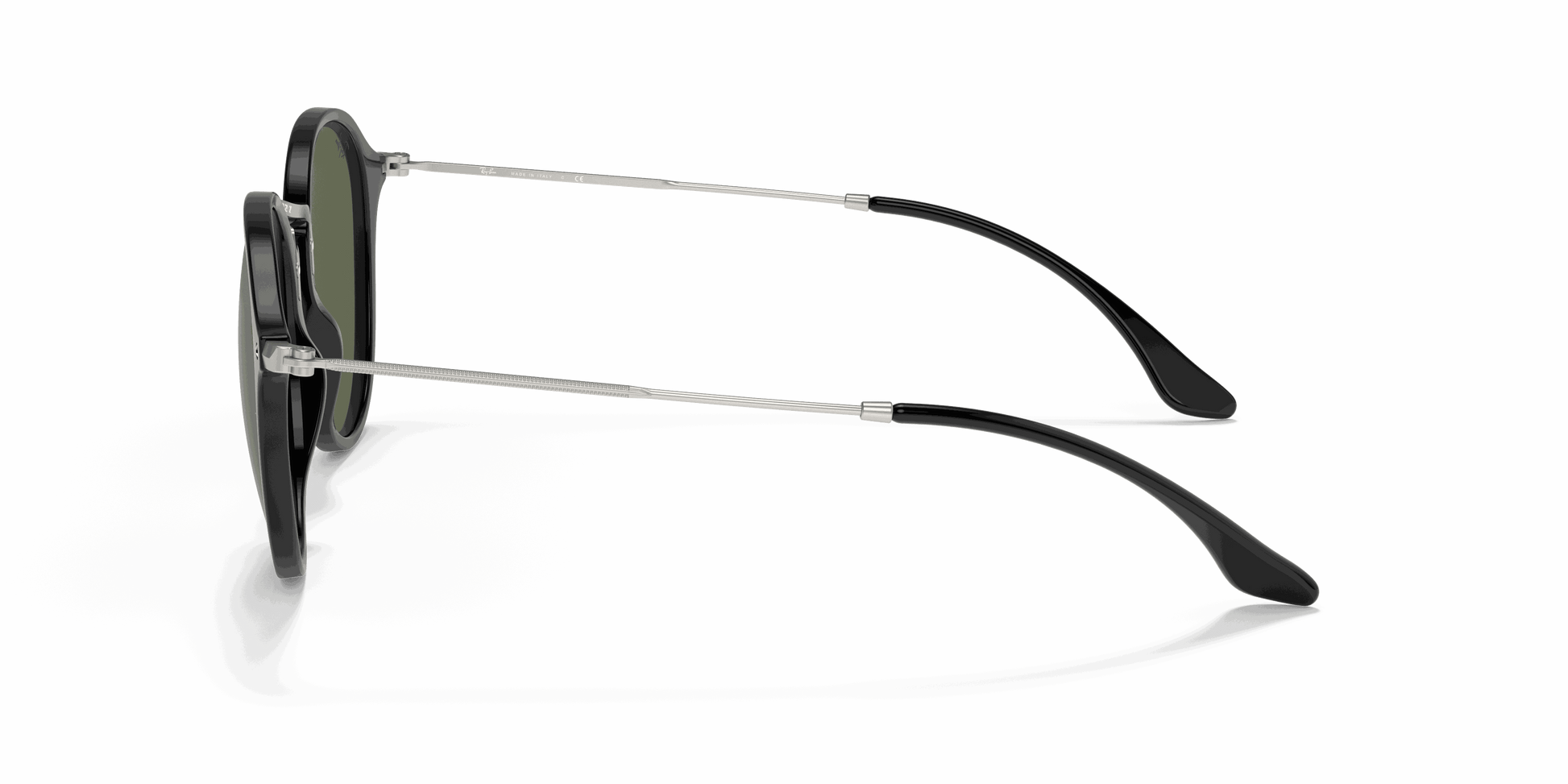 [G-15 Green Lenses, Polished Black Frame]