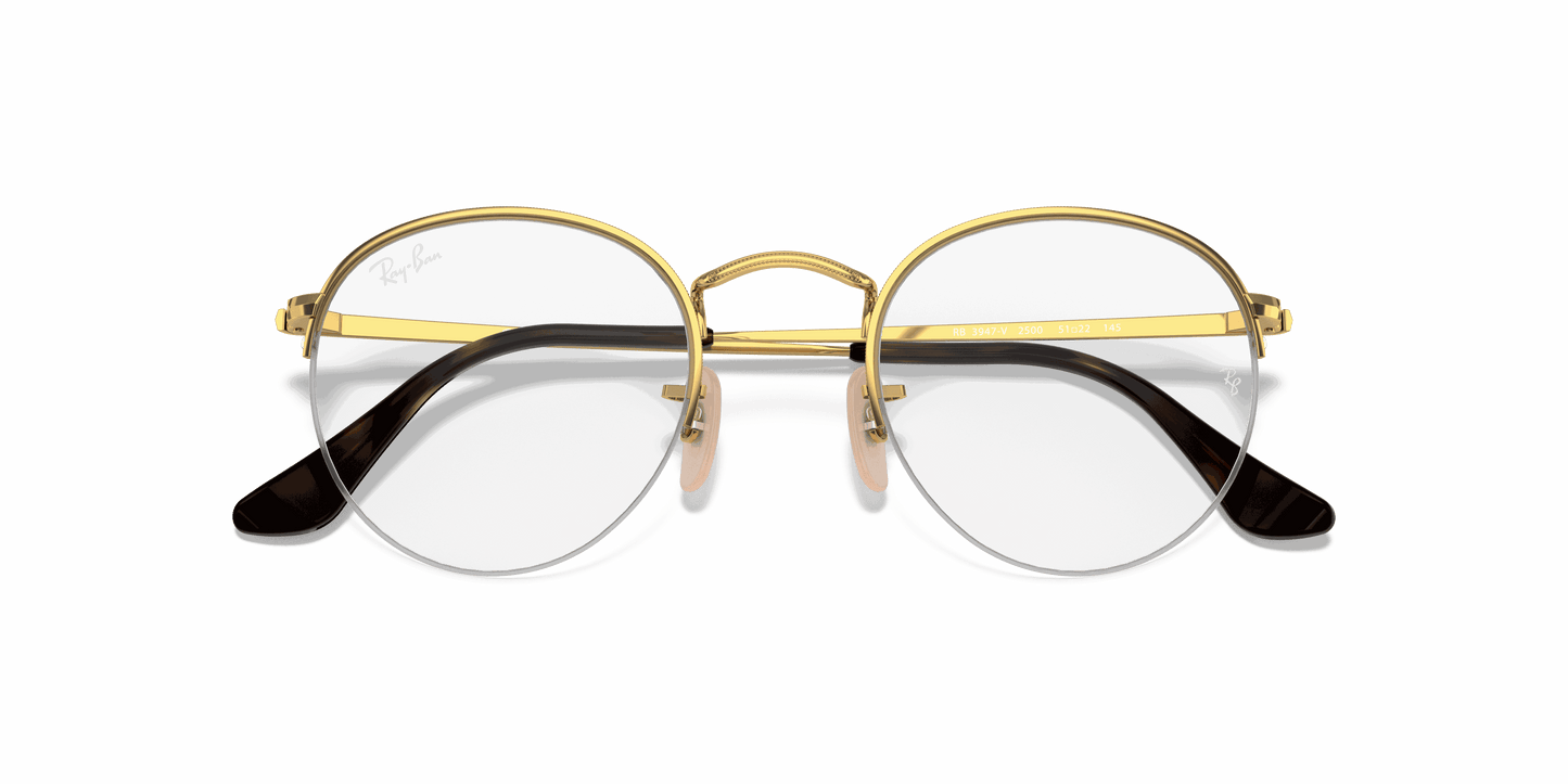 [Clear Lenses, Polished Arista Gold Frame]