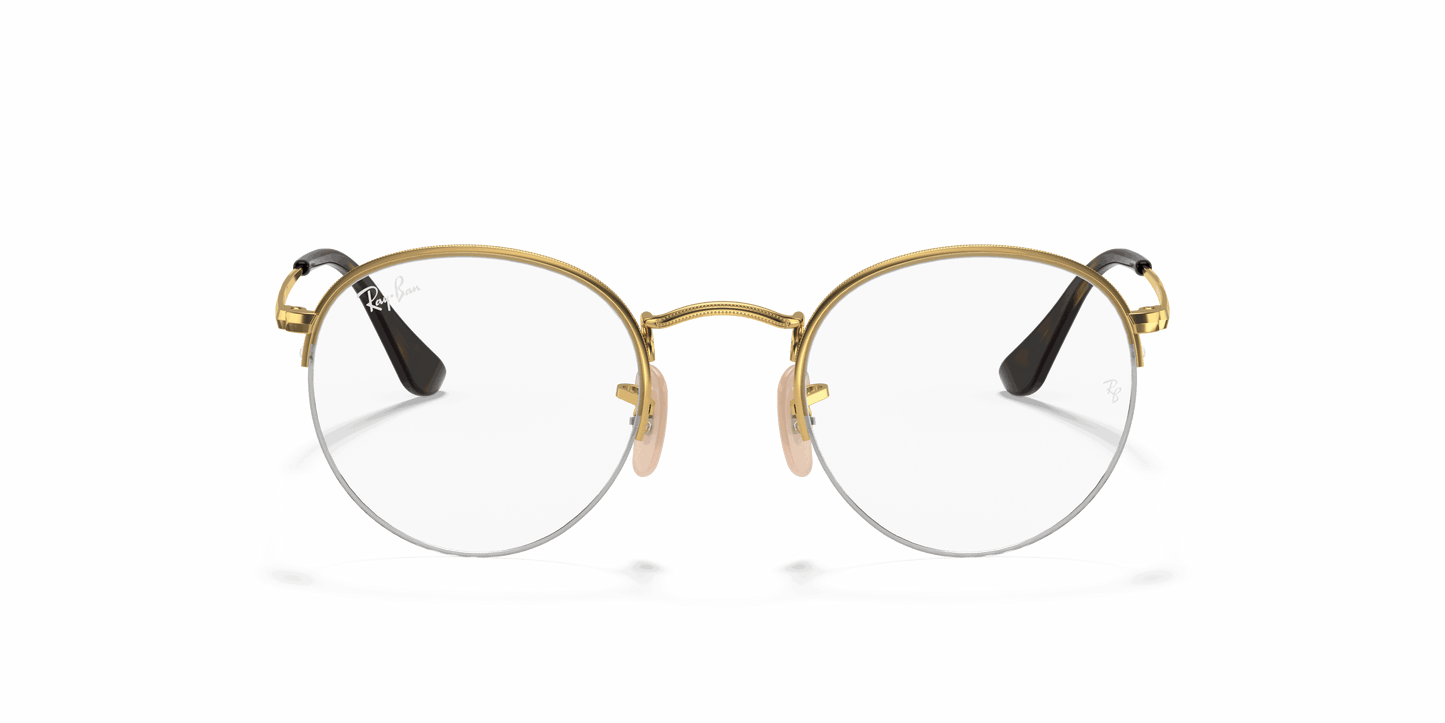 [Clear Lenses, Polished Arista Gold Frame]
