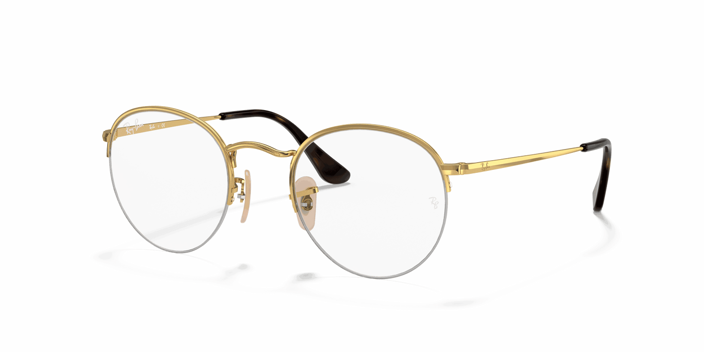 [Clear Lenses, Polished Arista Gold Frame]