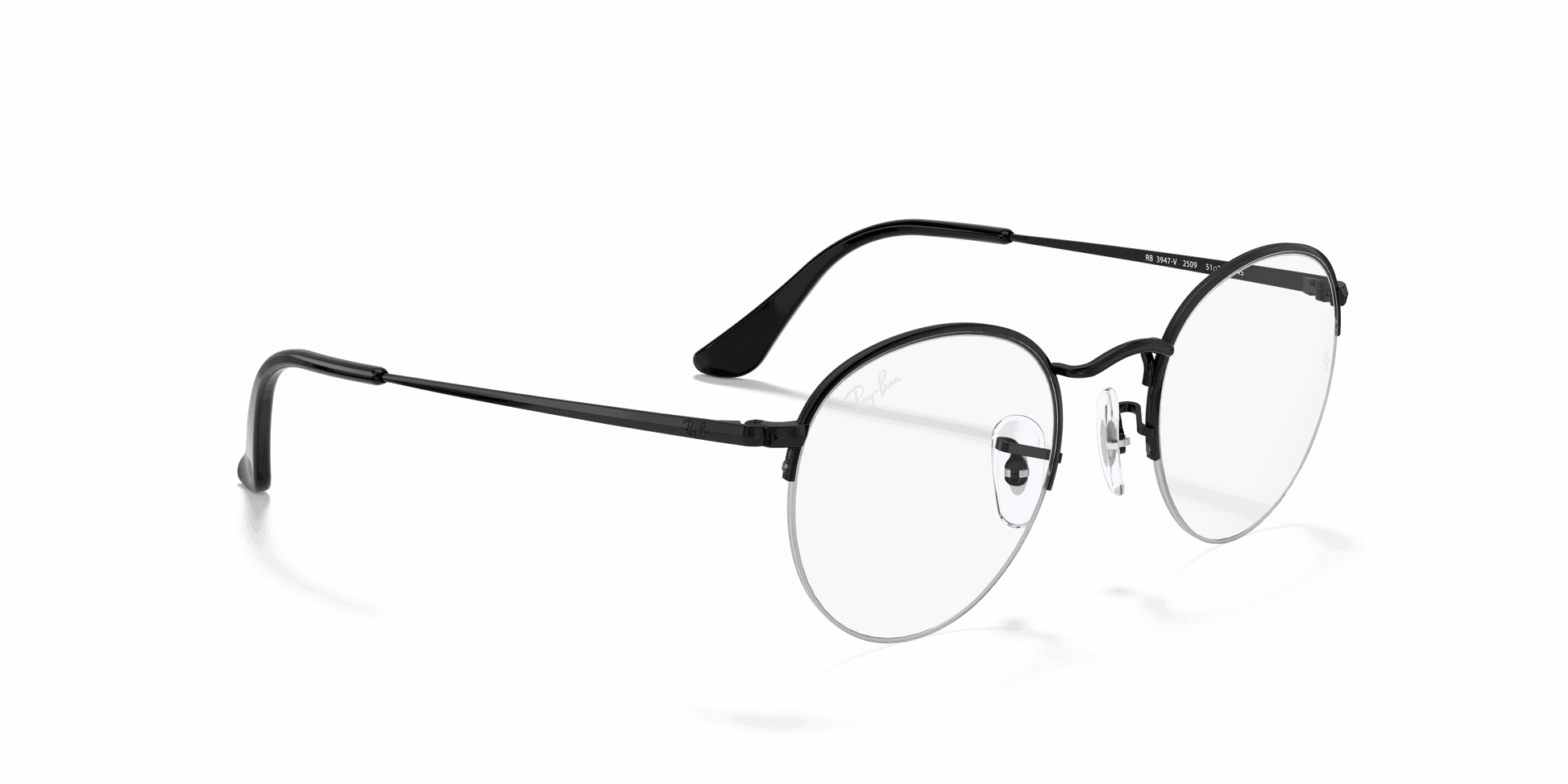 [Clear Lenses, Matte Black Frame]