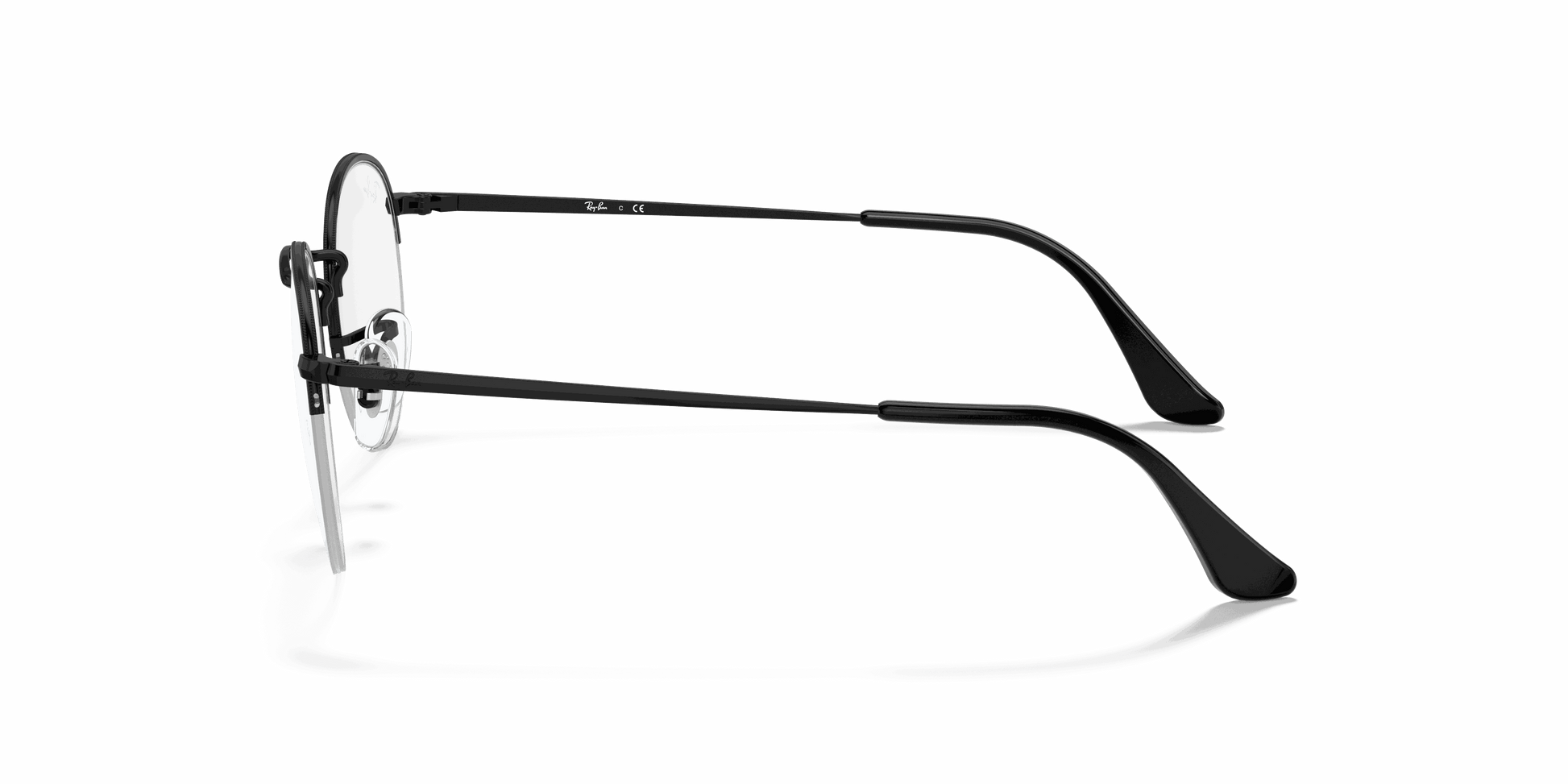 [Clear Lenses, Matte Black Frame]