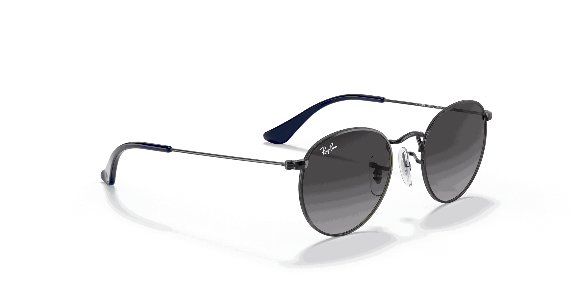 [Light Grey Gradient Dark Grey Lenses, Matte Black Frame]
