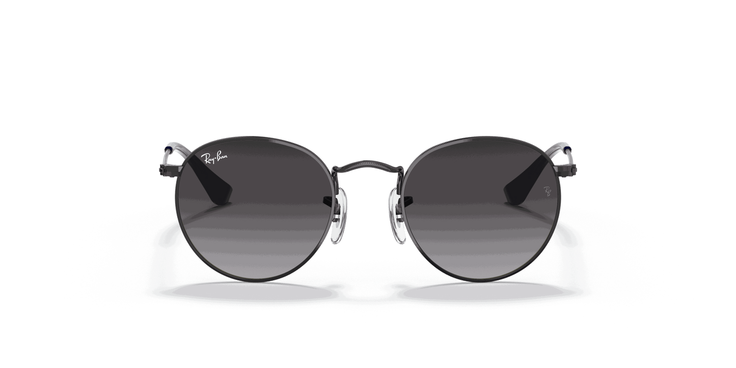 [Light Grey Gradient Dark Grey Lenses, Matte Black Frame]
