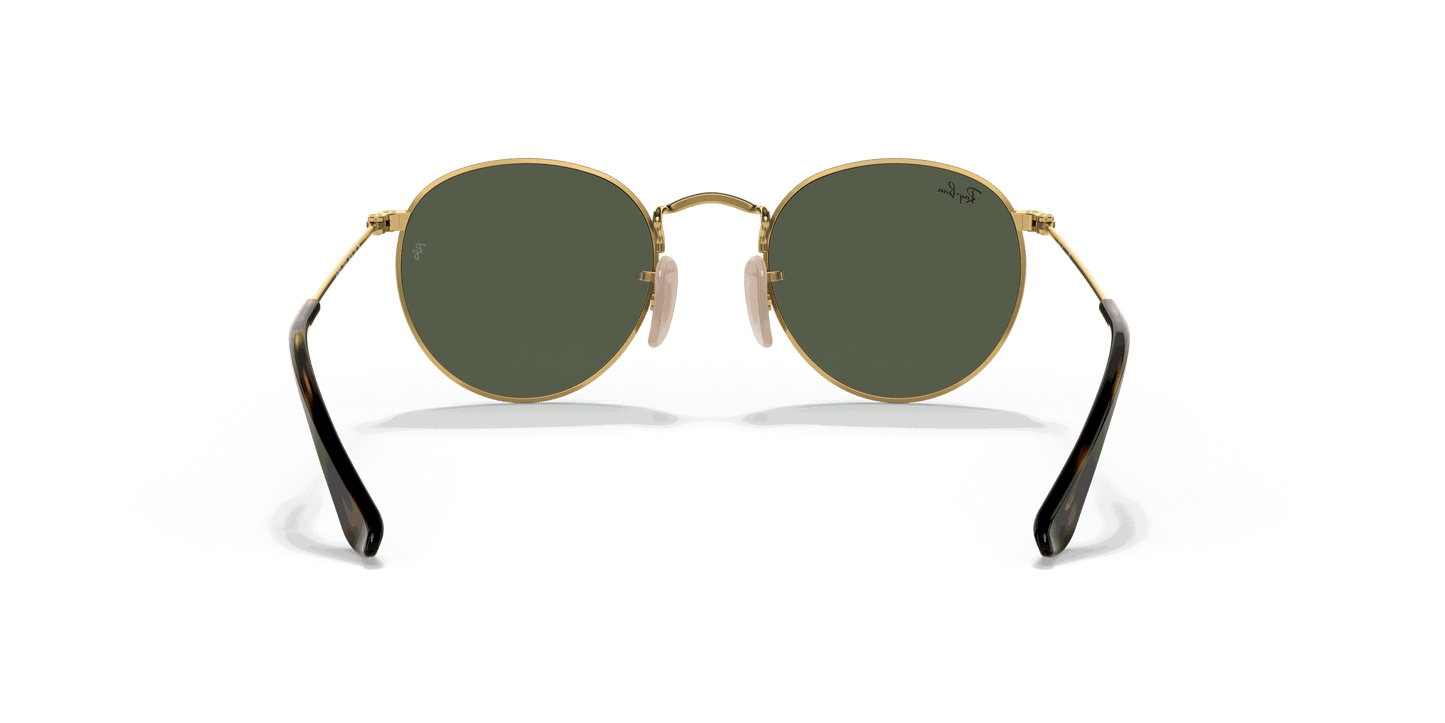[Dark Green Lenses, Polished Arista Gold Frame]
