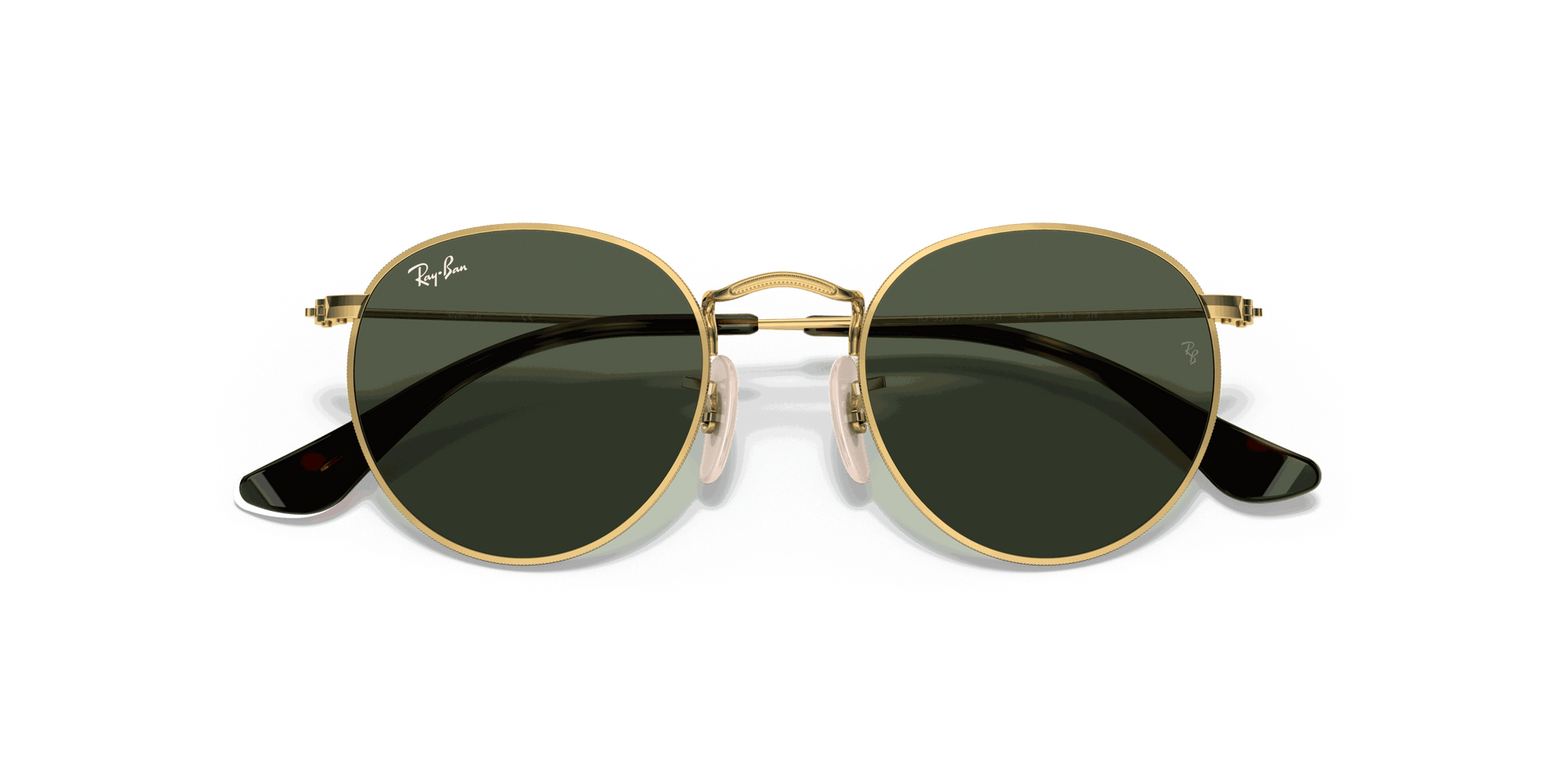 [Dark Green Lenses, Polished Arista Gold Frame]
