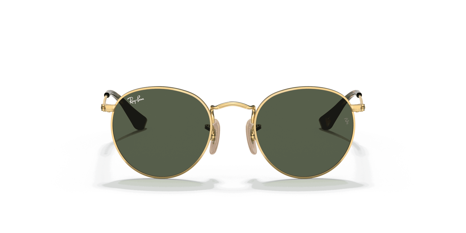 [Dark Green Lenses, Polished Arista Gold Frame]