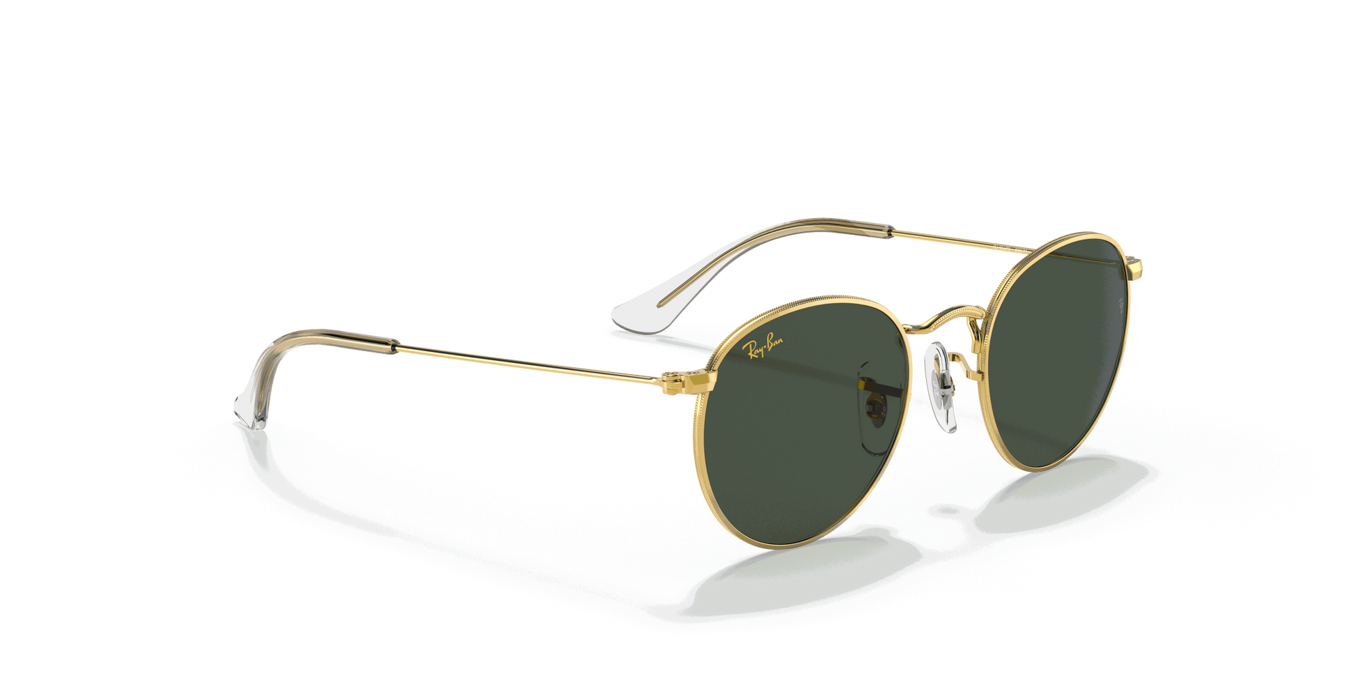 [Dark Green Lenses, Polished Gold Frame]