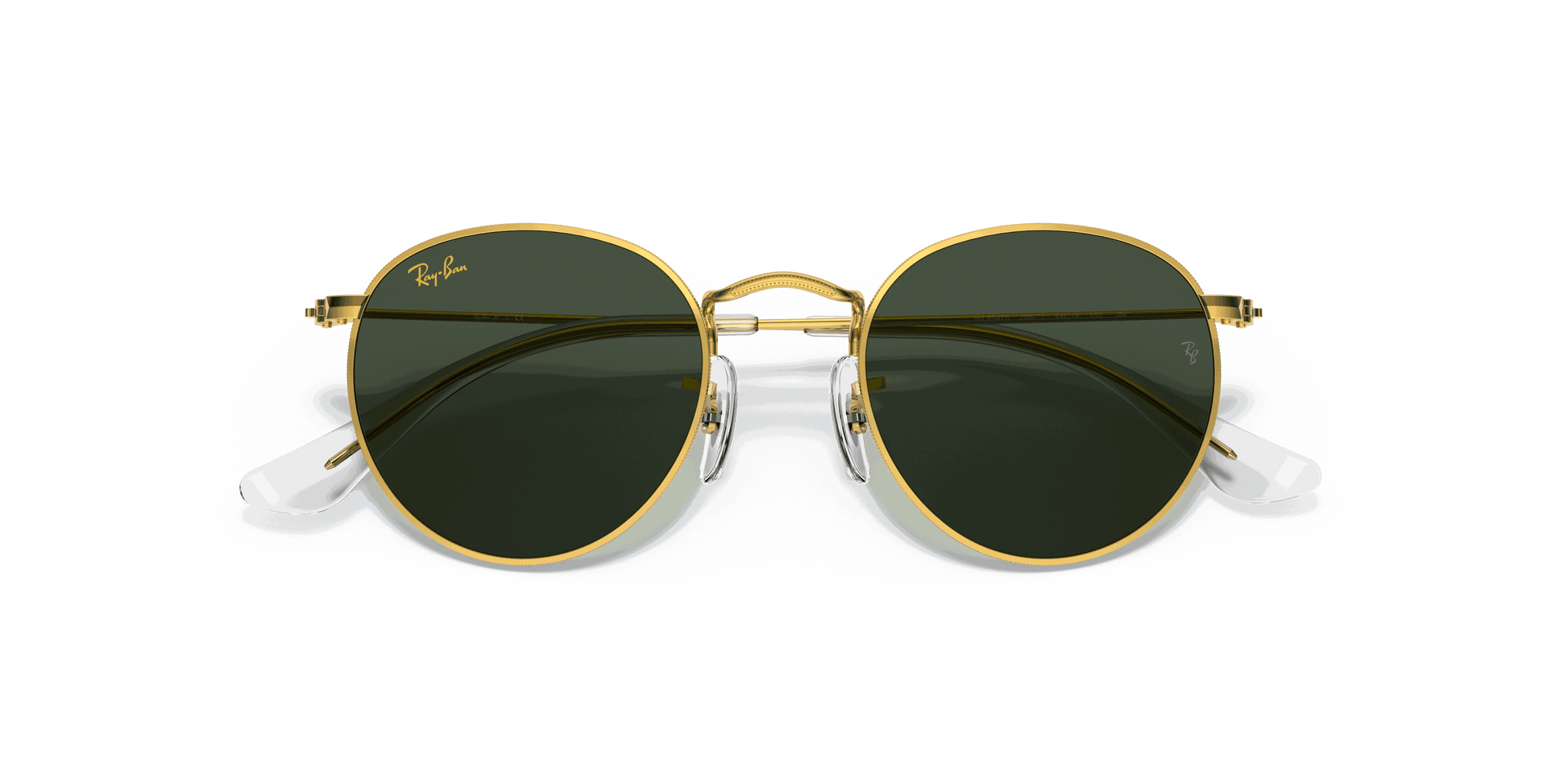 [Dark Green Lenses, Polished Gold Frame]