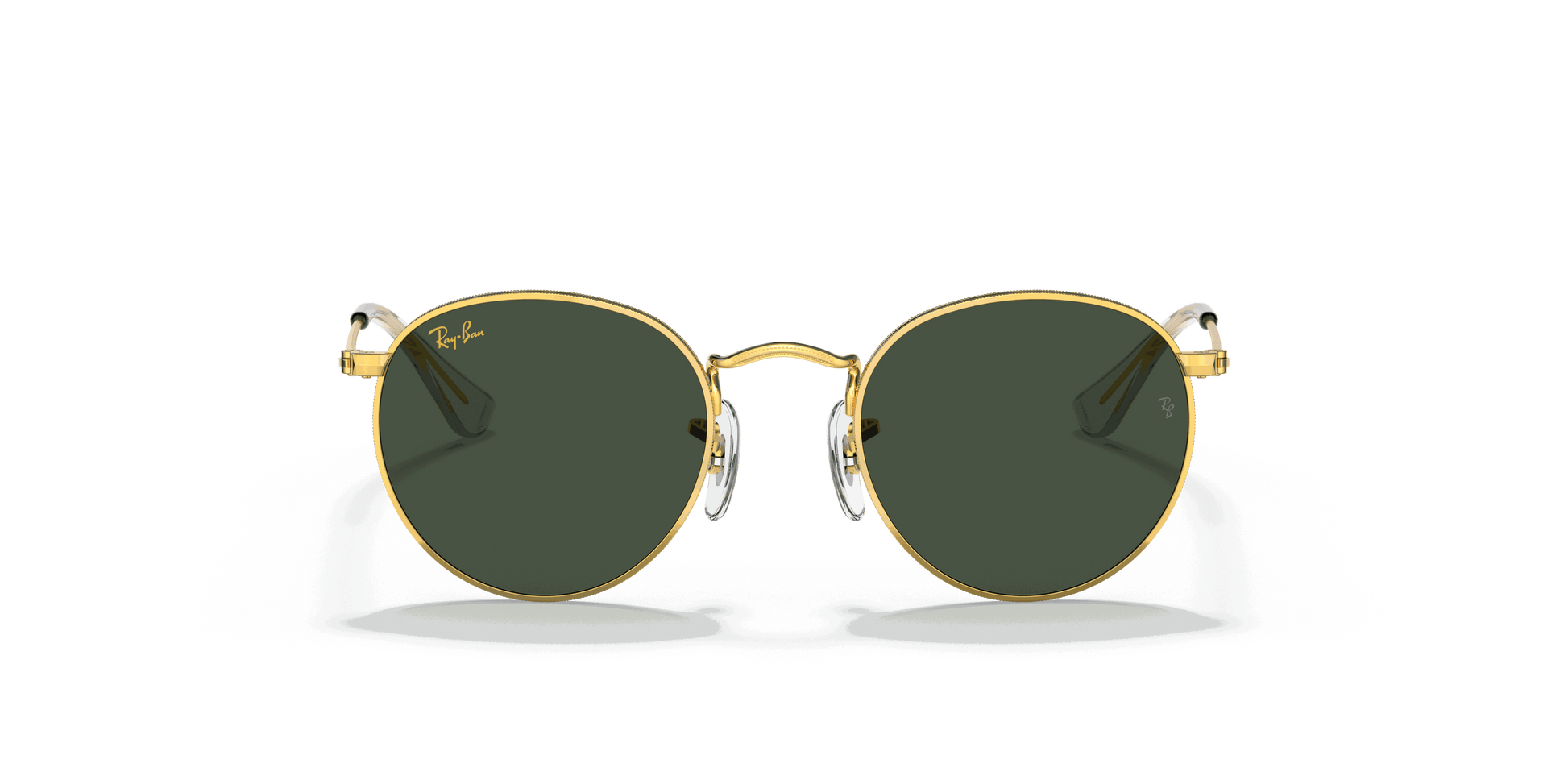 [Dark Green Lenses, Polished Gold Frame]