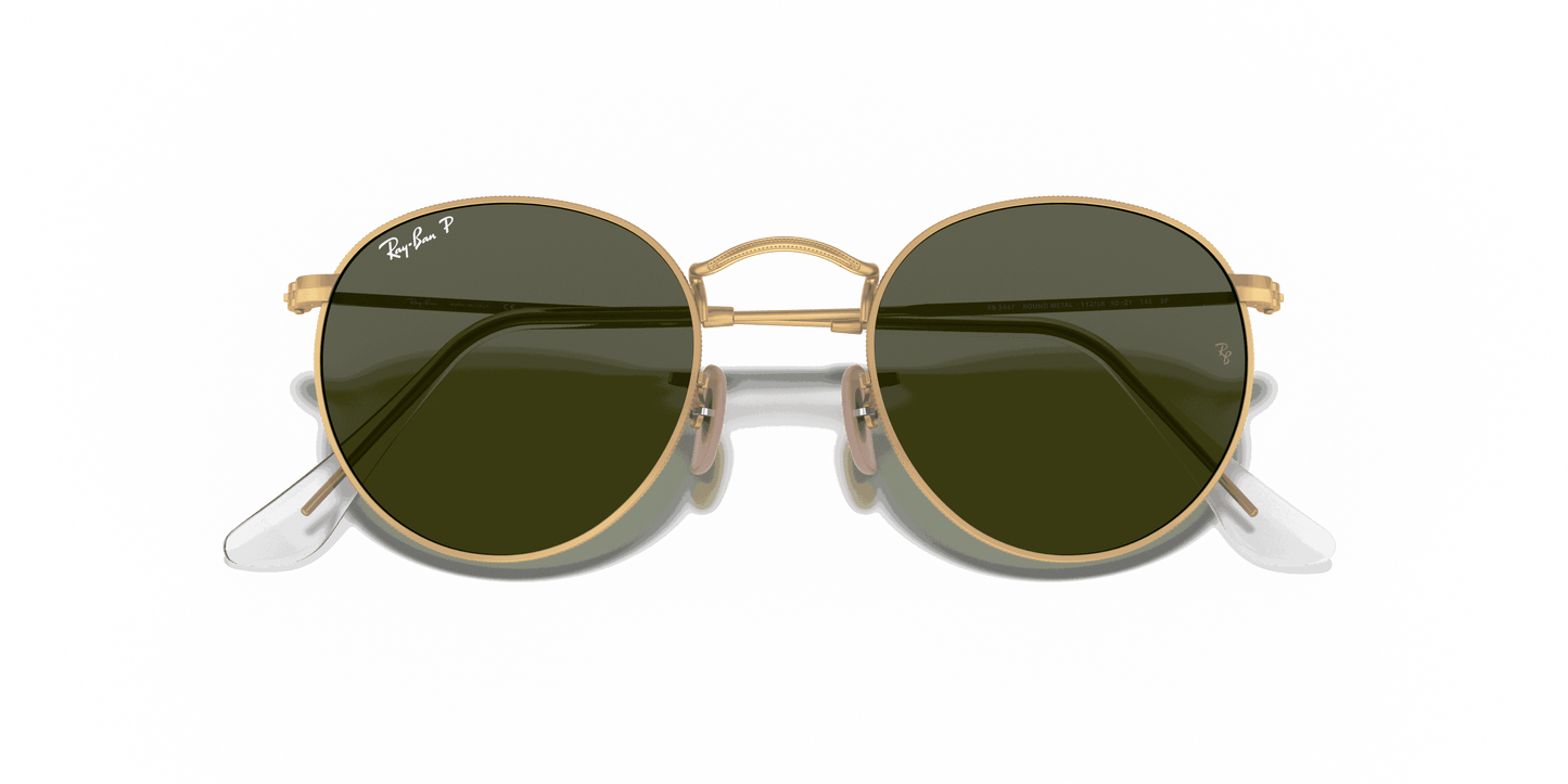 [G-15 Green Lenses, Matte Gold Frame]
