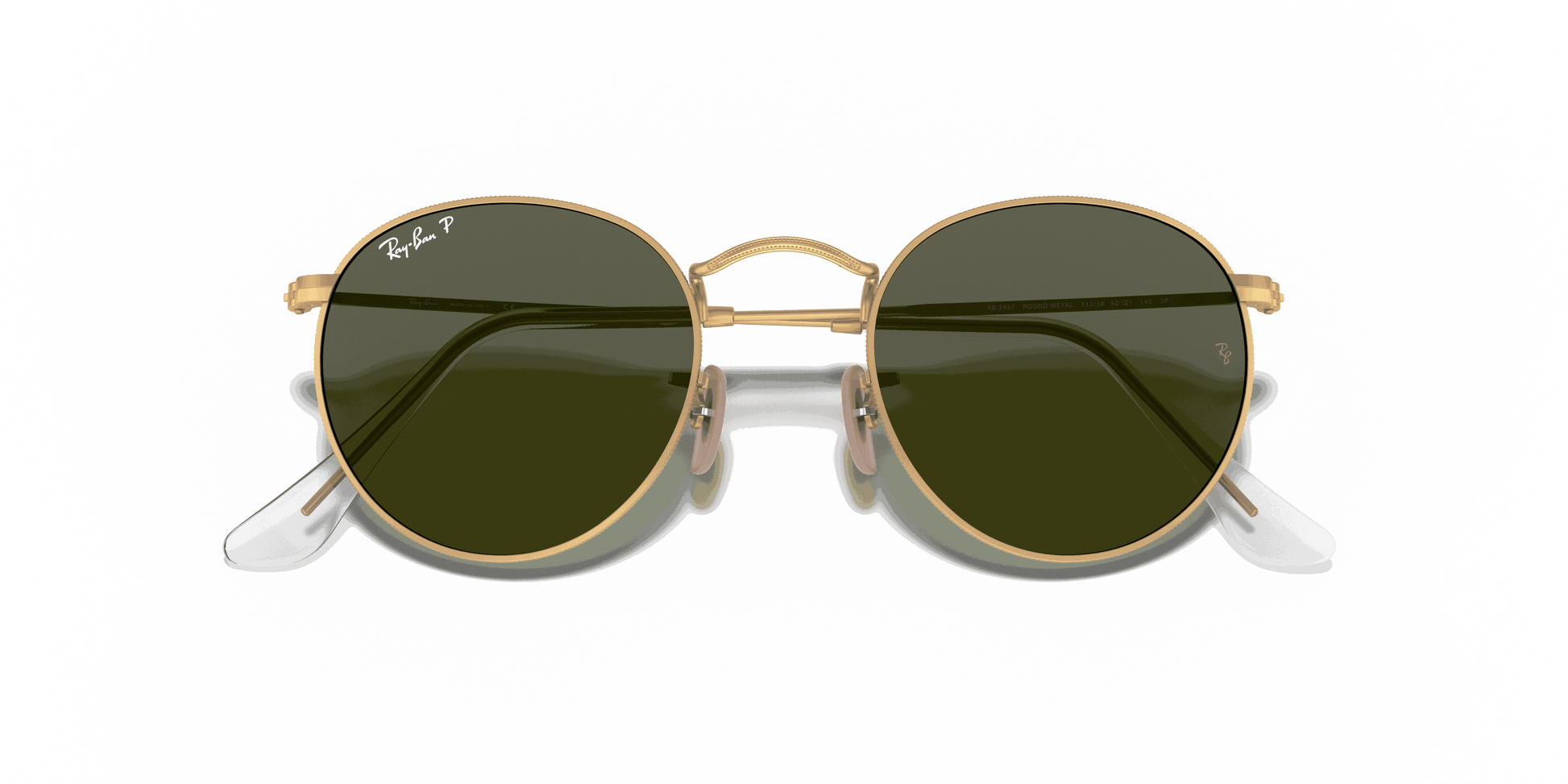 [G-15 Green Lenses, Matte Gold Frame]