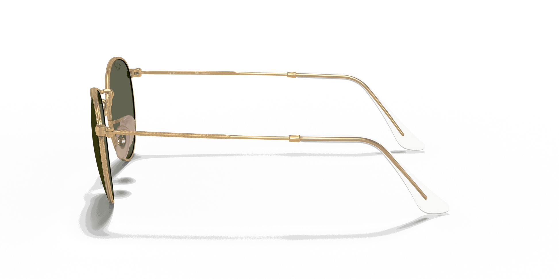 [G-15 Green Lenses, Matte Gold Frame]